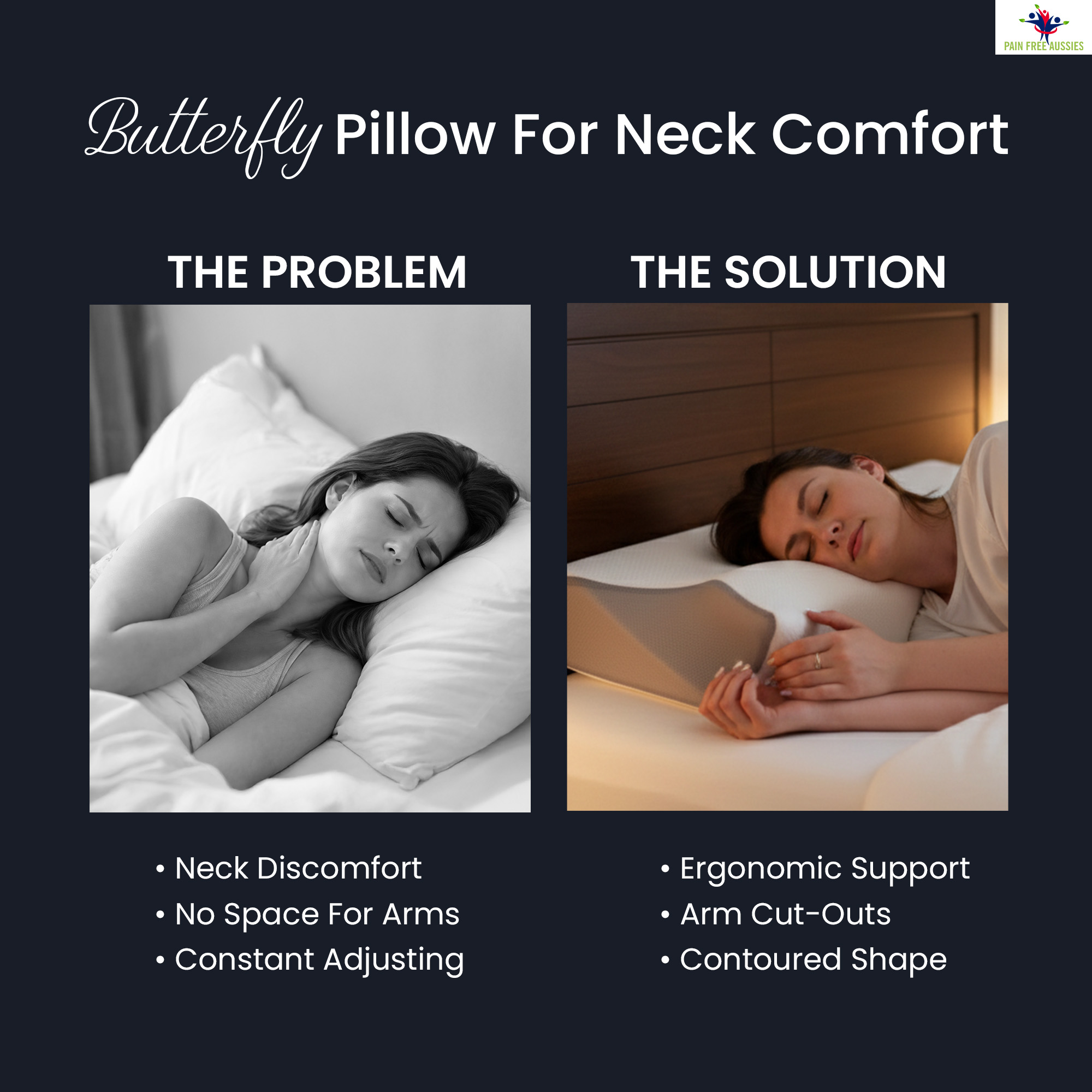 Pain Free Aussies Facebook ad