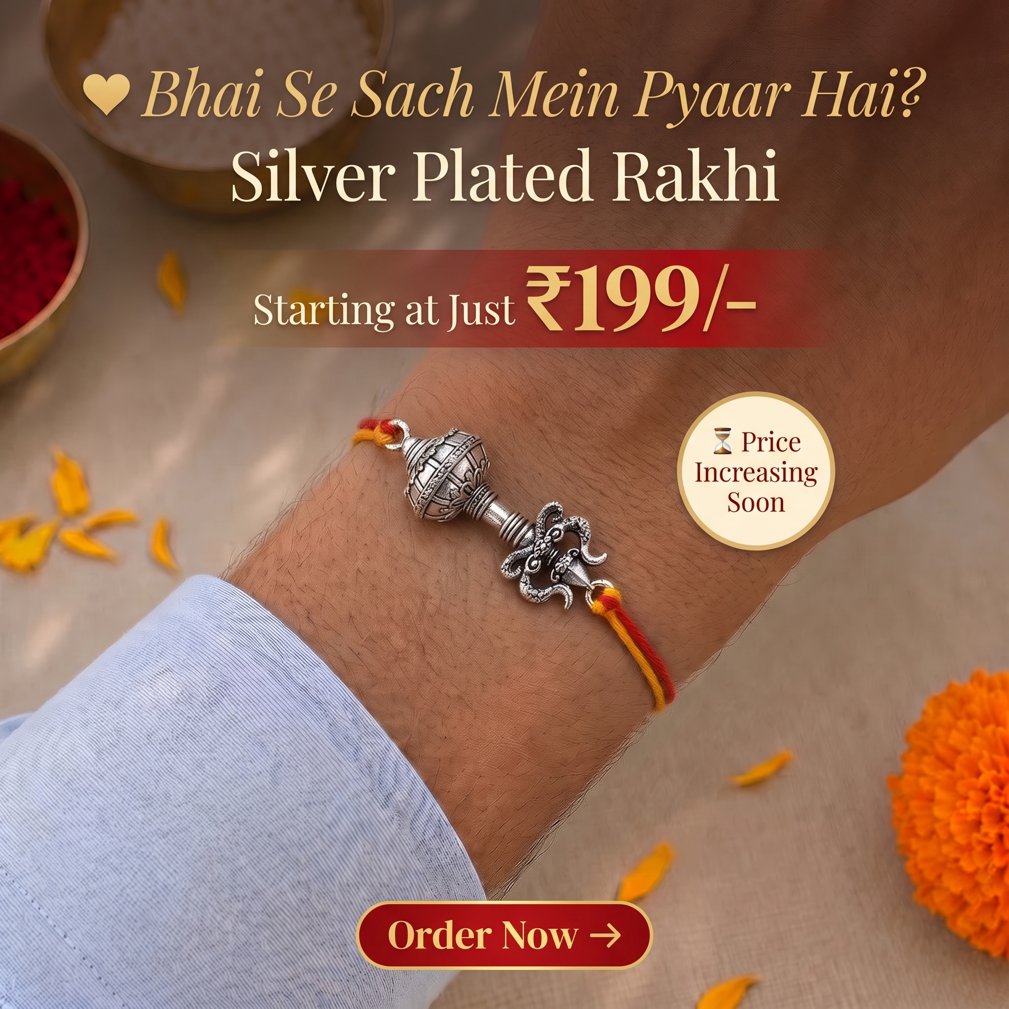 Dakshis Facebook ad