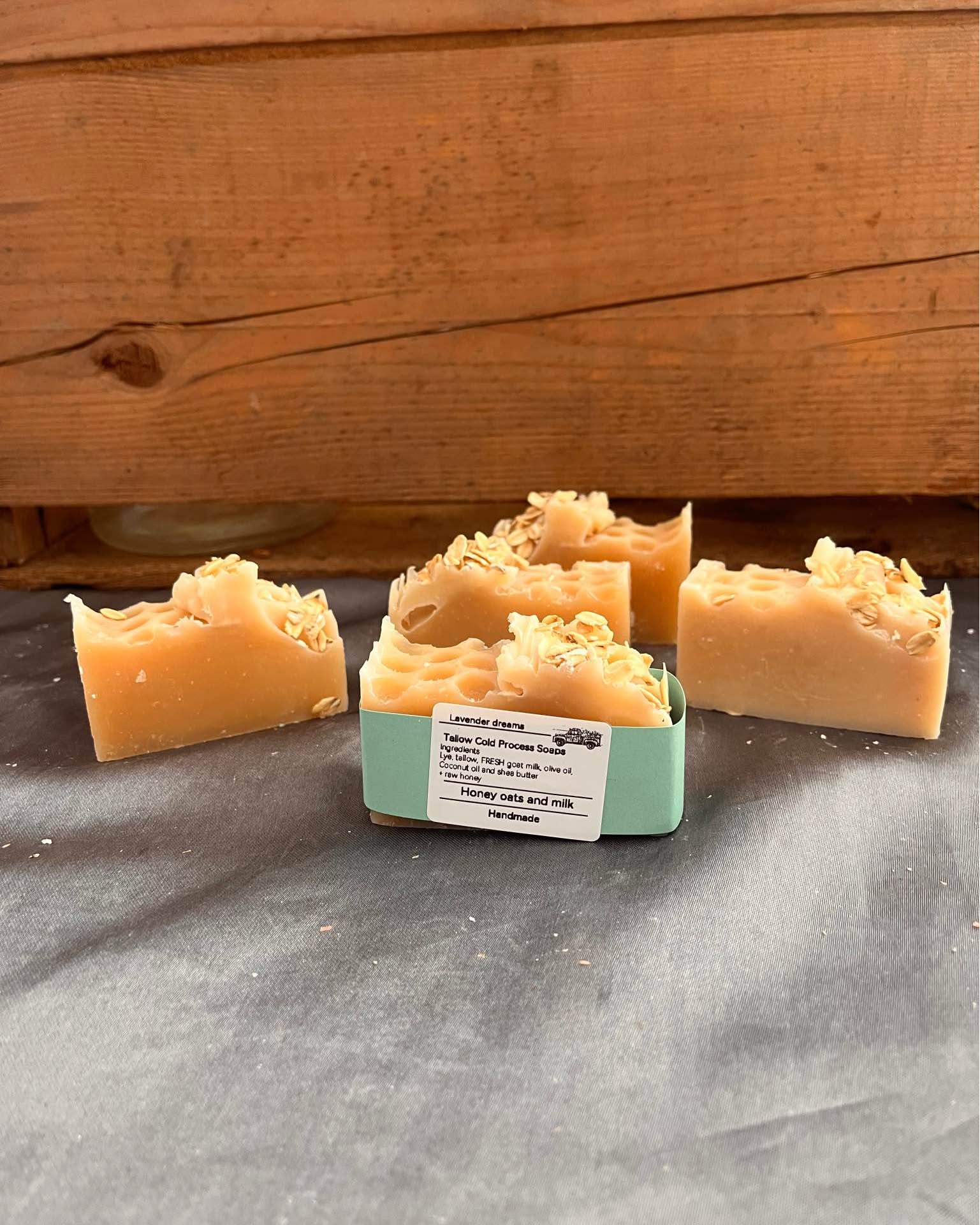 Alyssa Lemke Facebook ad: tallow cold process soap