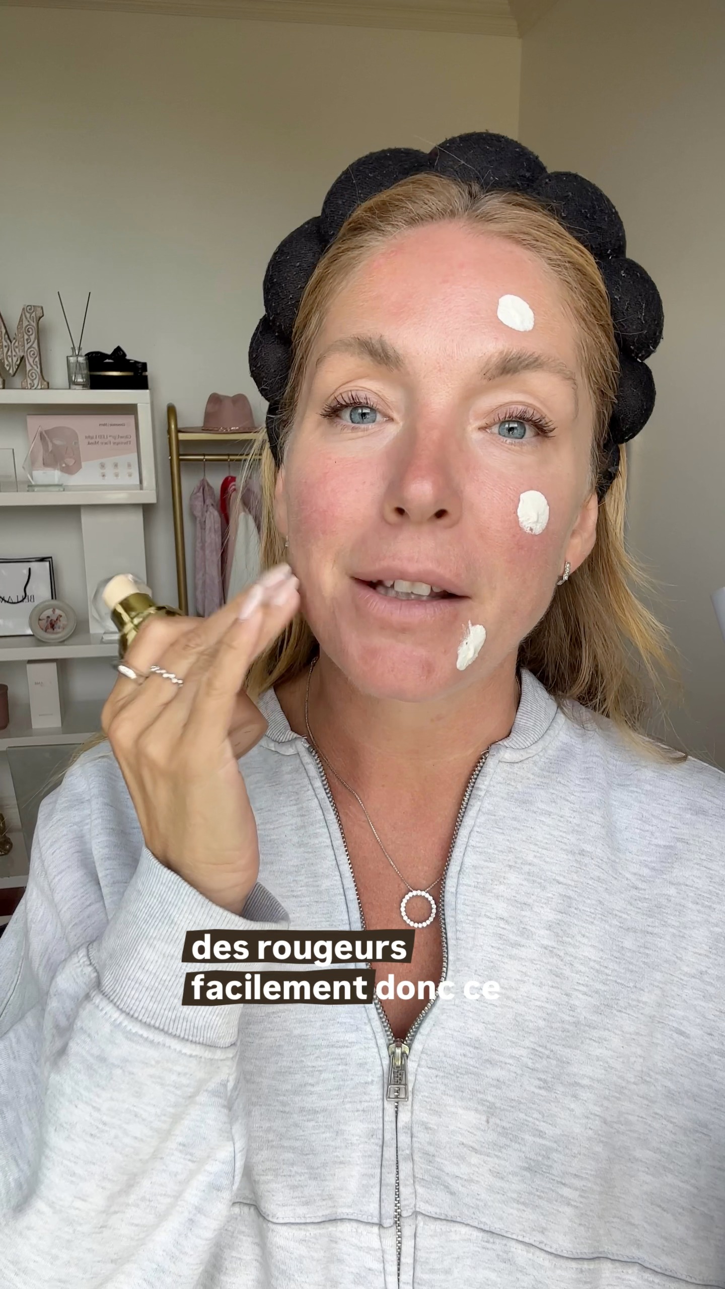 Nuansa Facebook ad: Comme vous le savez, j’ai une peau quand…
