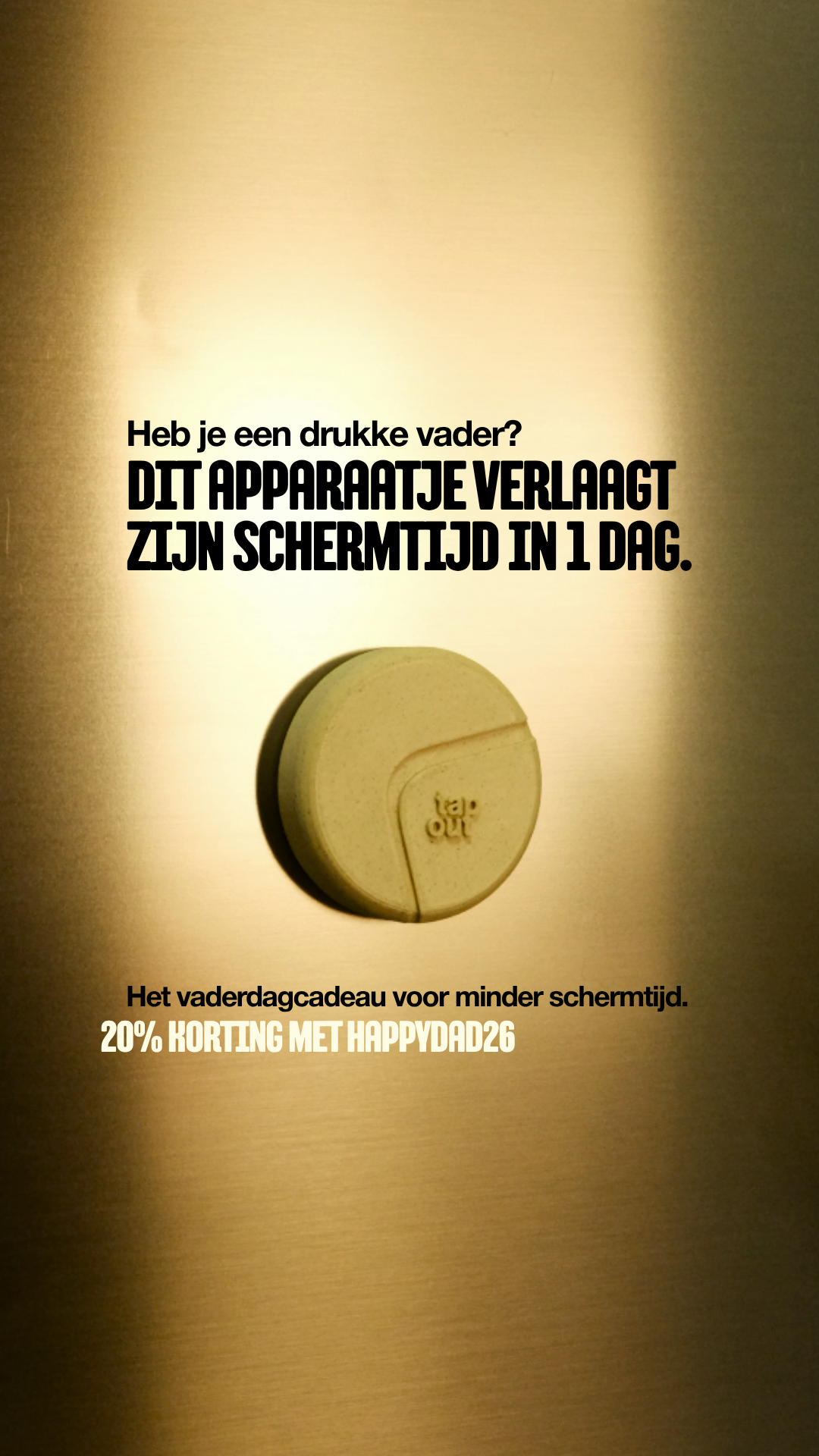 Tap Out Facebook ad
