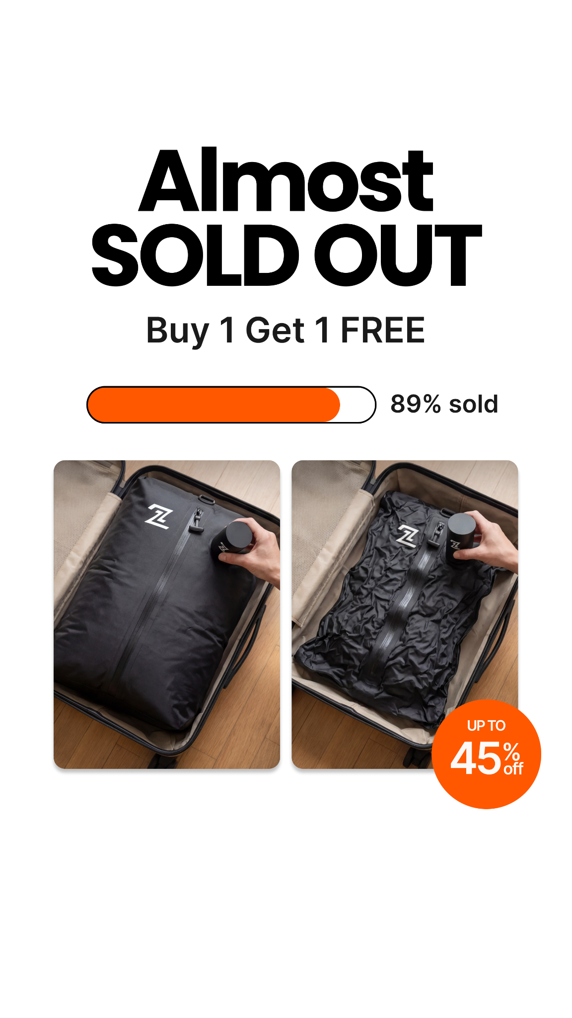 2packbag Facebook ad