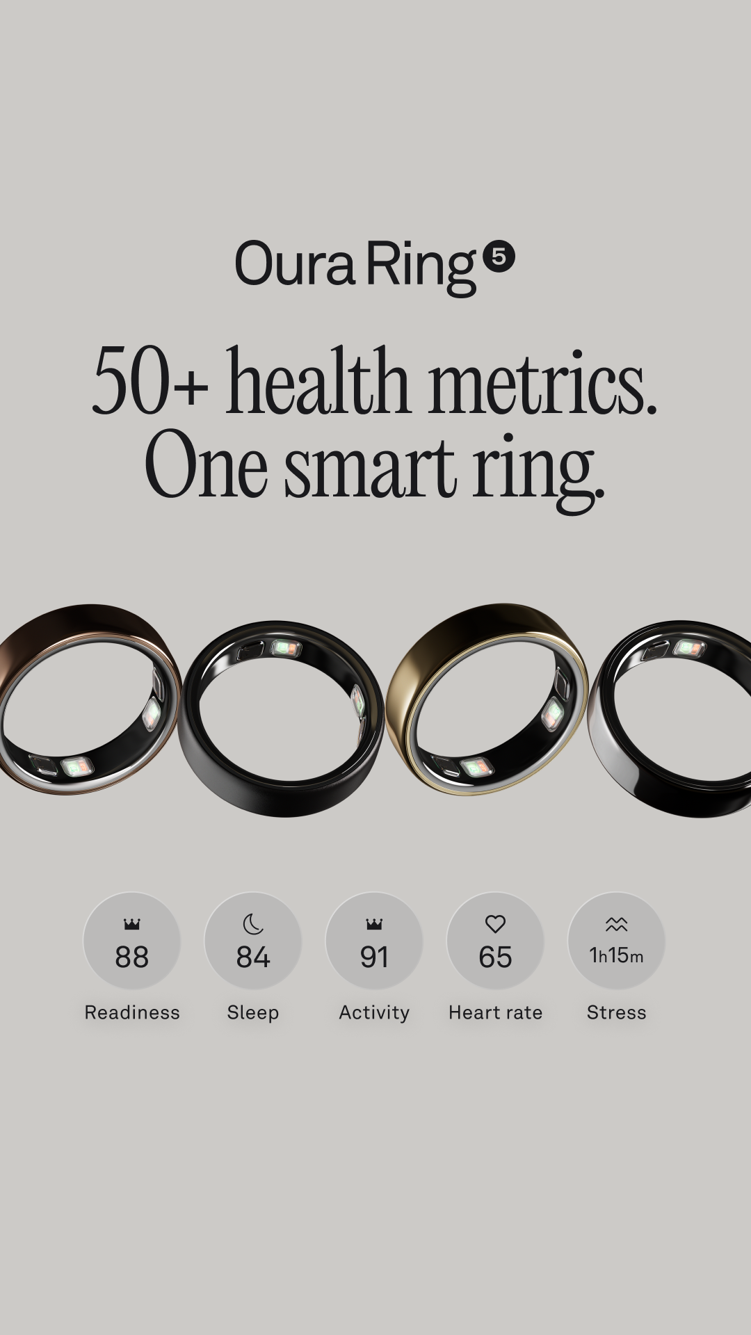 ŌURA Facebook ad