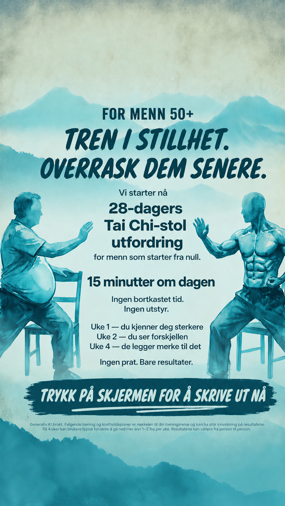 Mike's Strength Challenge Facebook ad