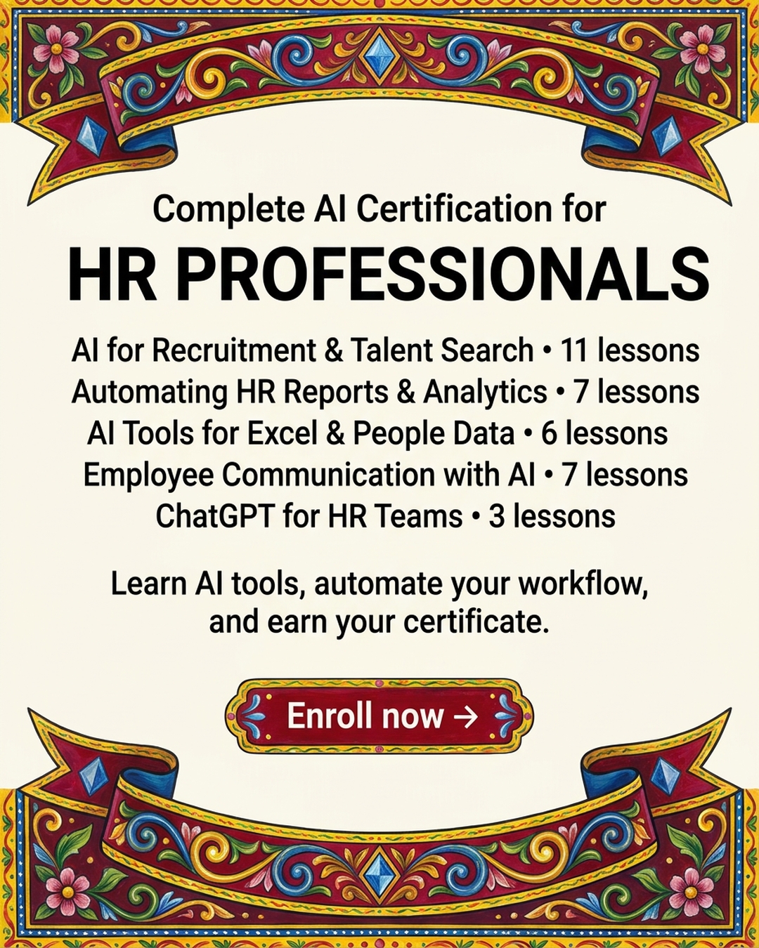 AI Simplified Facebook ad