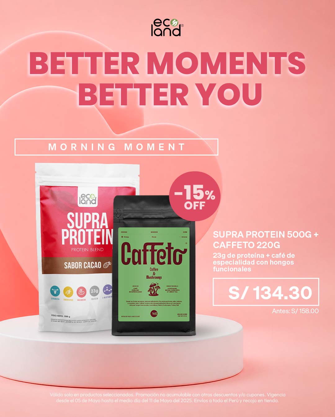 Ecoland Facebook ad: No es solo un regalo, es un momento…
