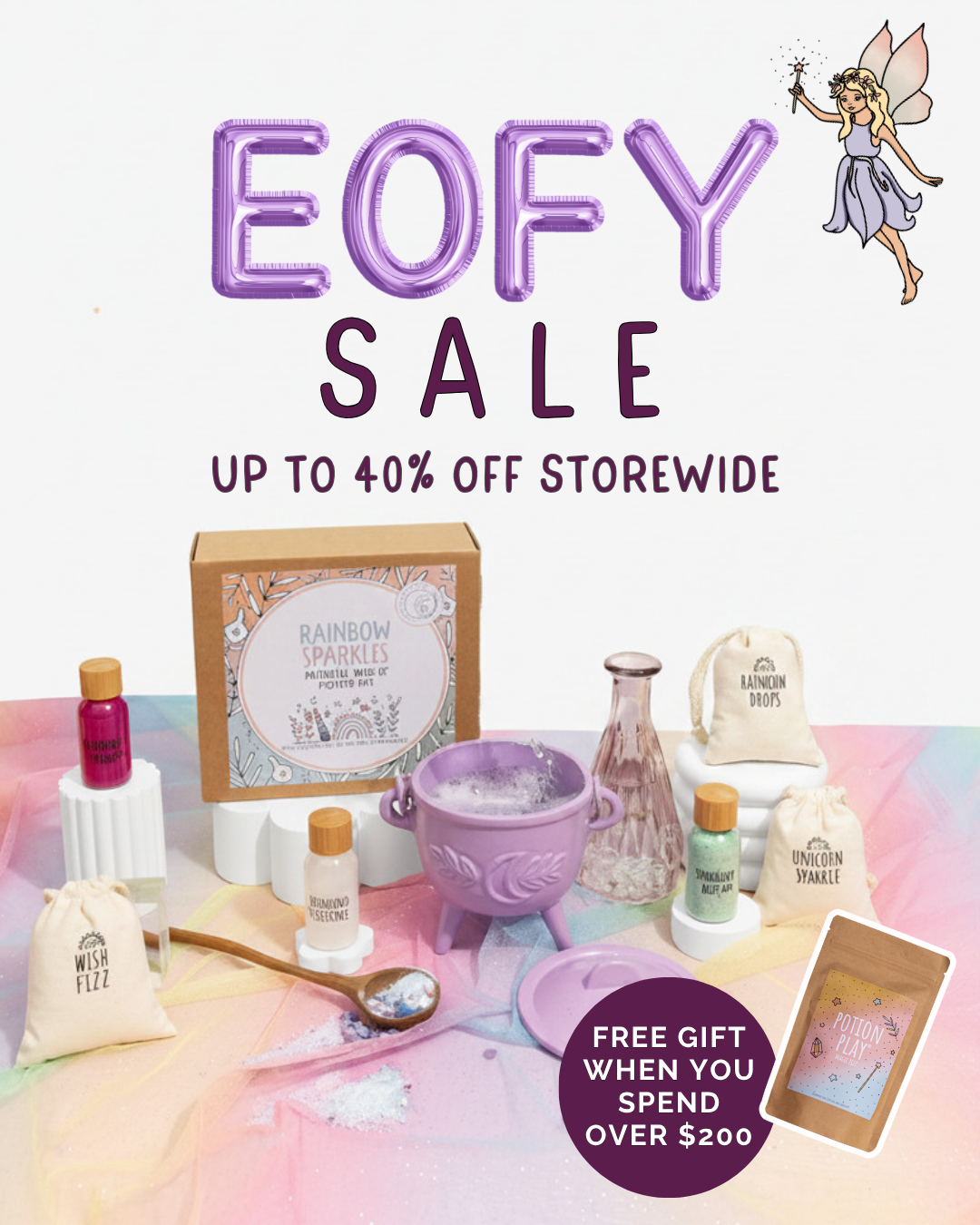 The Little Potion Co Facebook ad