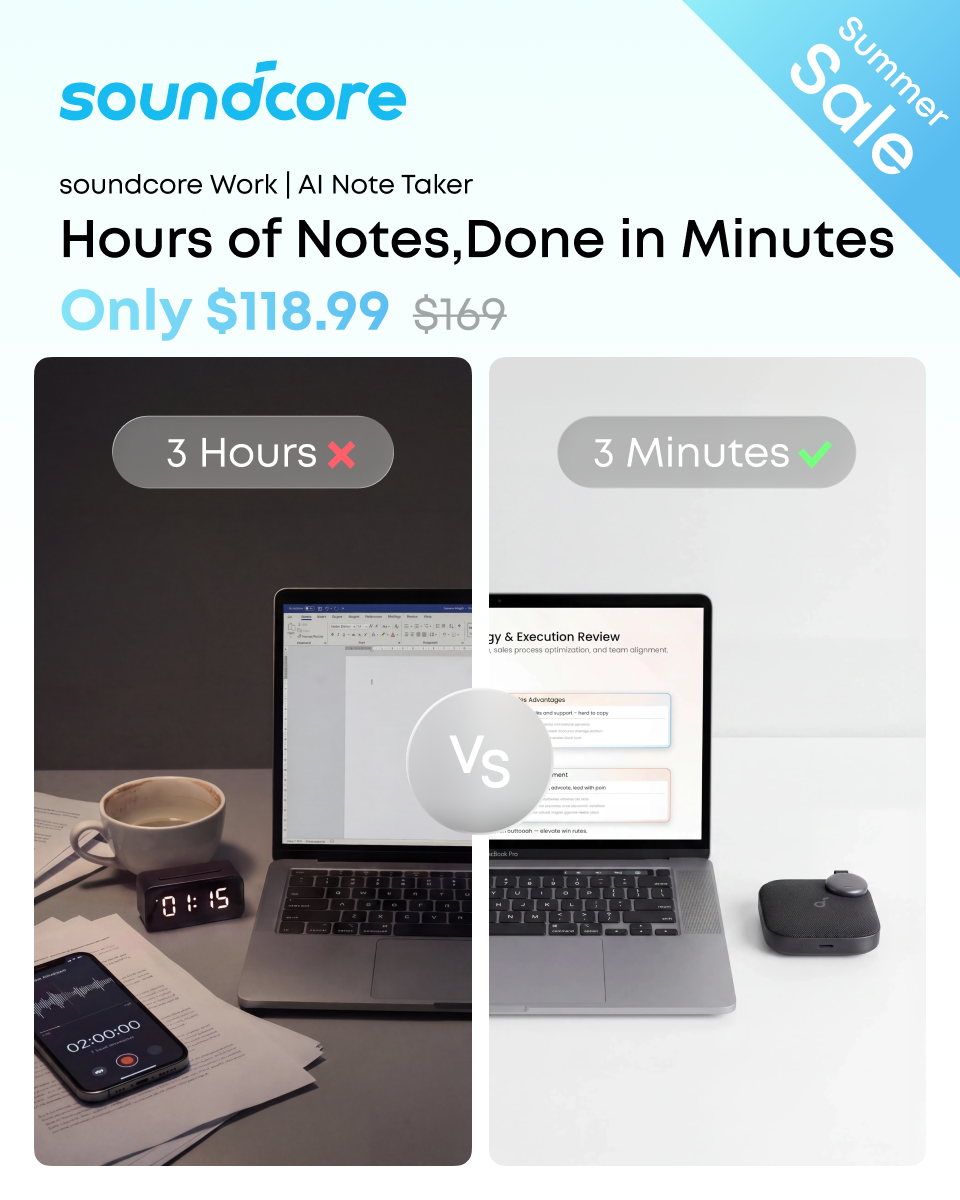 soundcore Facebook ad