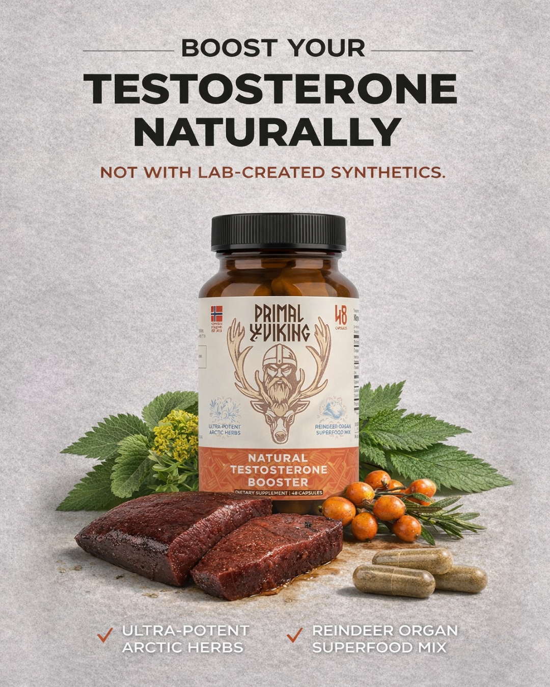 Primal Viking Facebook ad