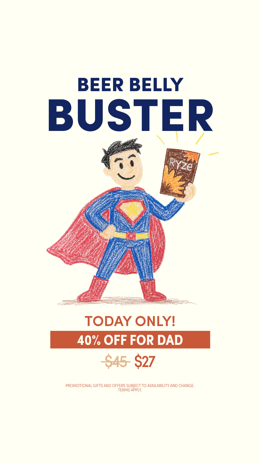 RYZE Superfoods Facebook ad