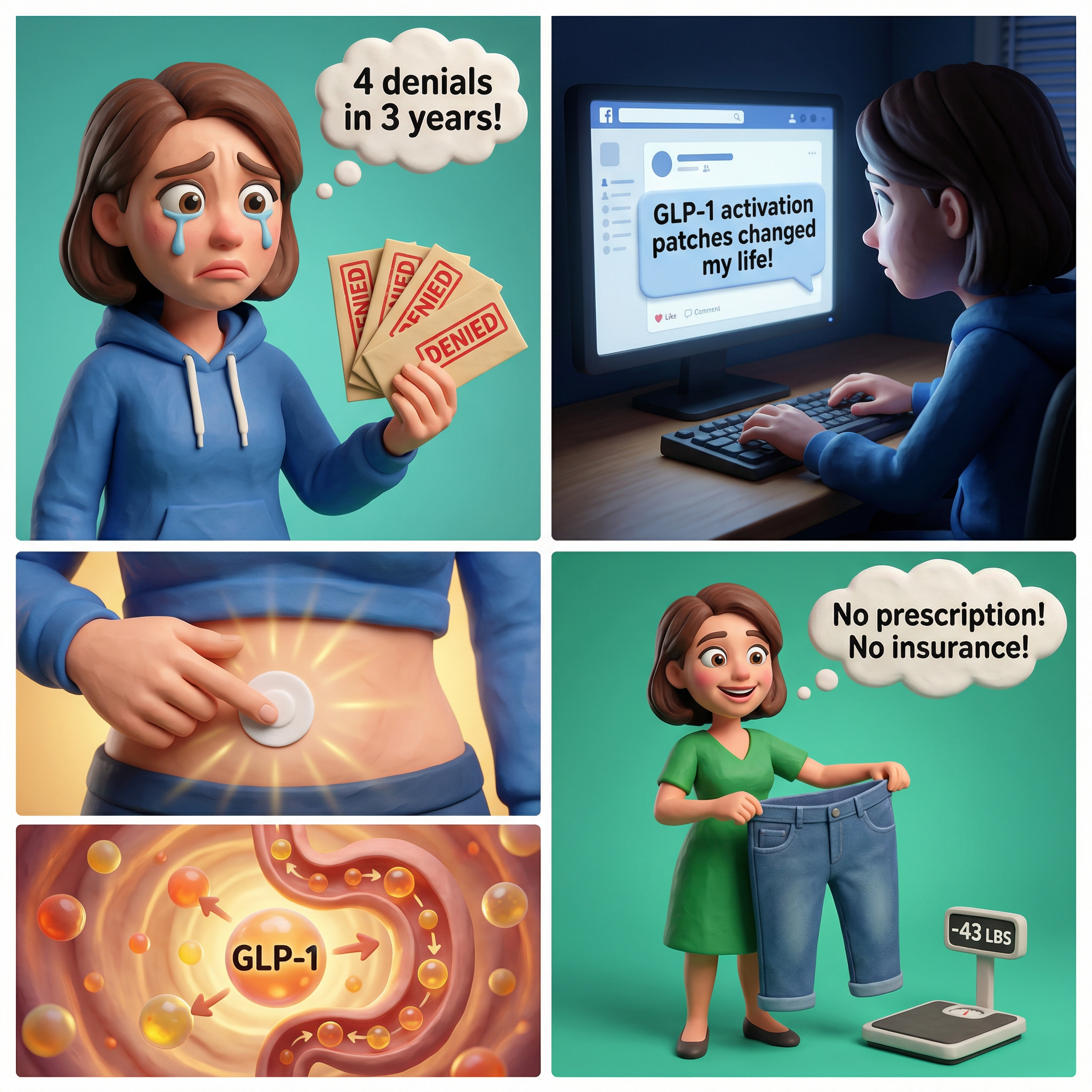 Martha Sterling Facebook ad: We regret to inform you that your request for semaglutide…