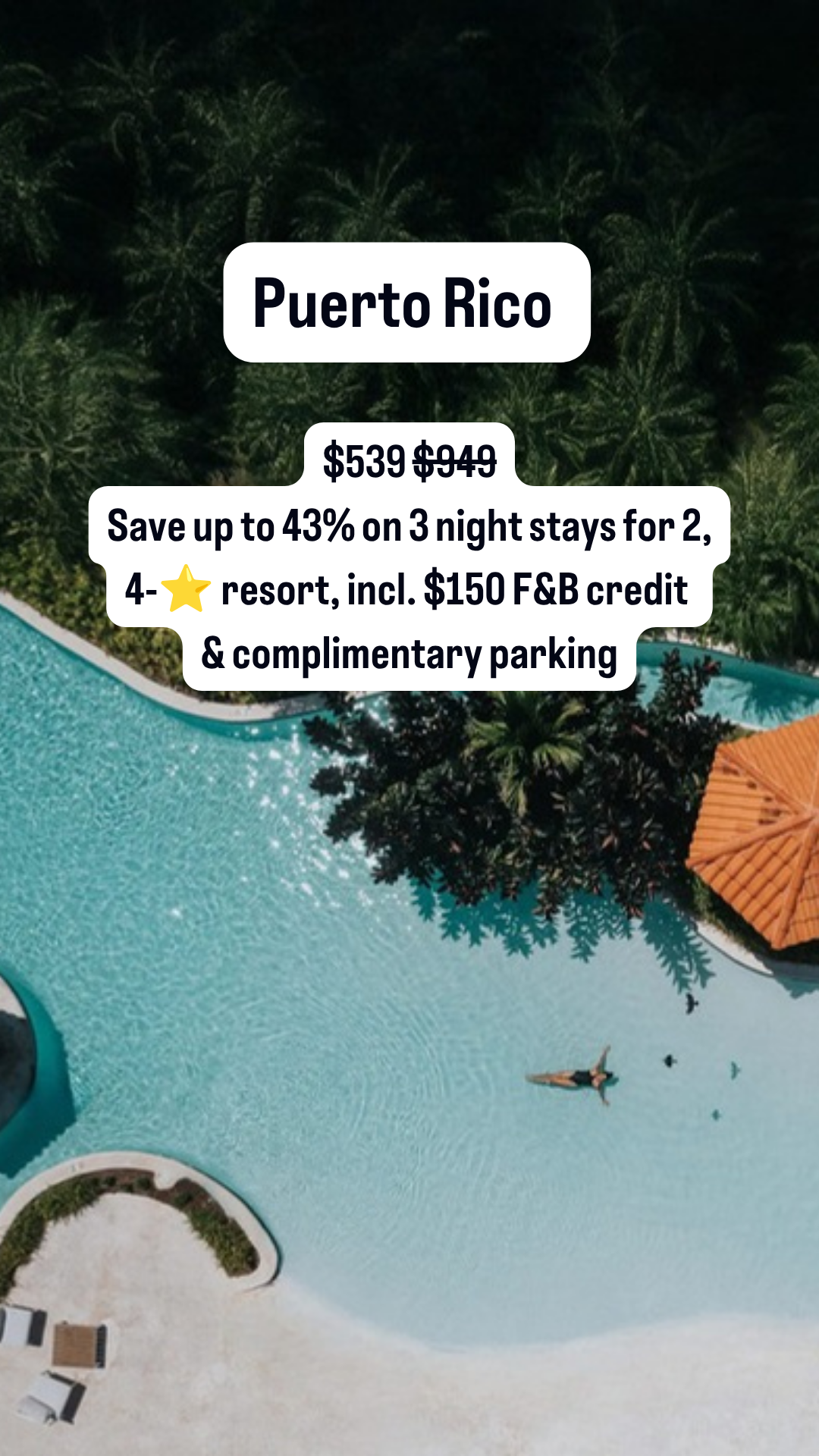 Travelzoo Facebook ad