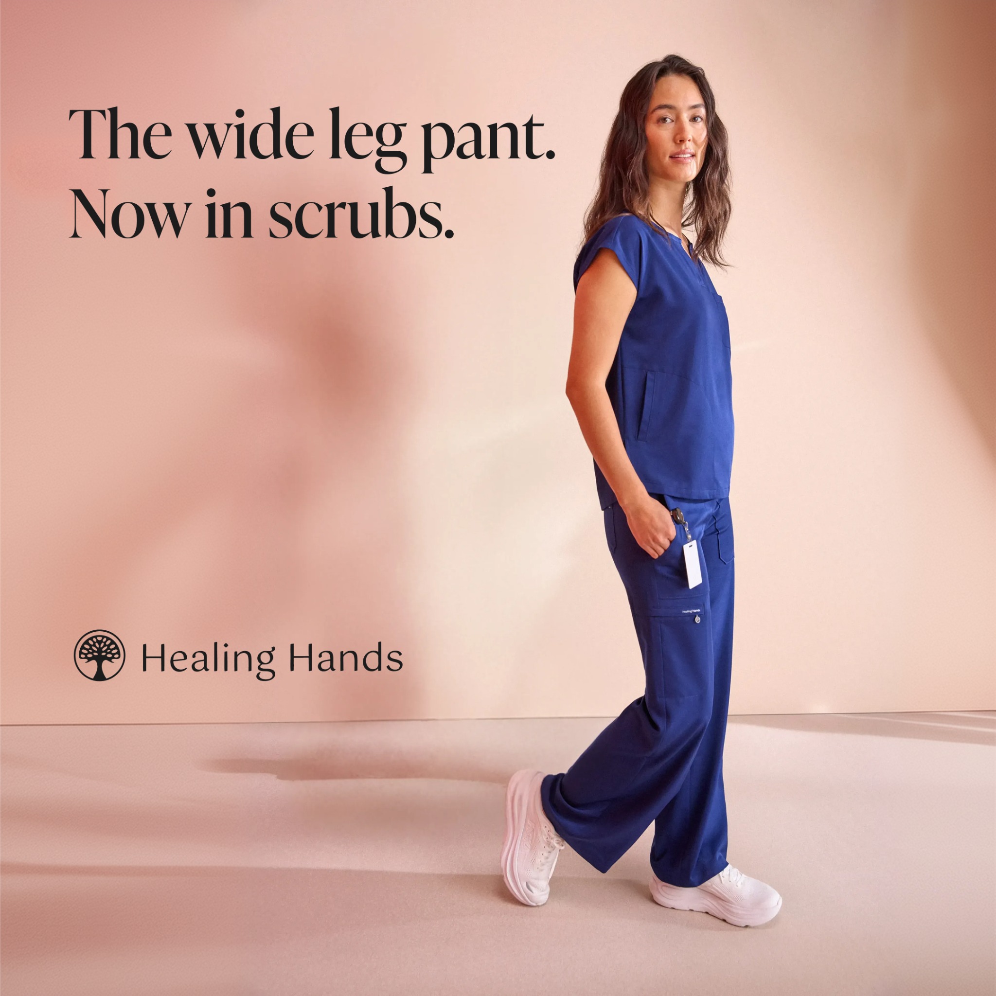Healing Hands Scrubs Facebook ad