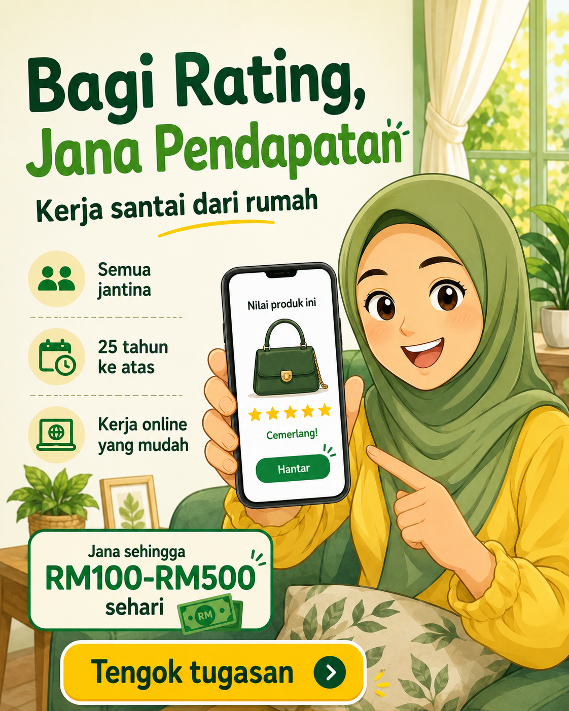 EBUDPumghf9 Facebook ad: Jom Sertai Kami - Peluang Kerja Fleksibel
