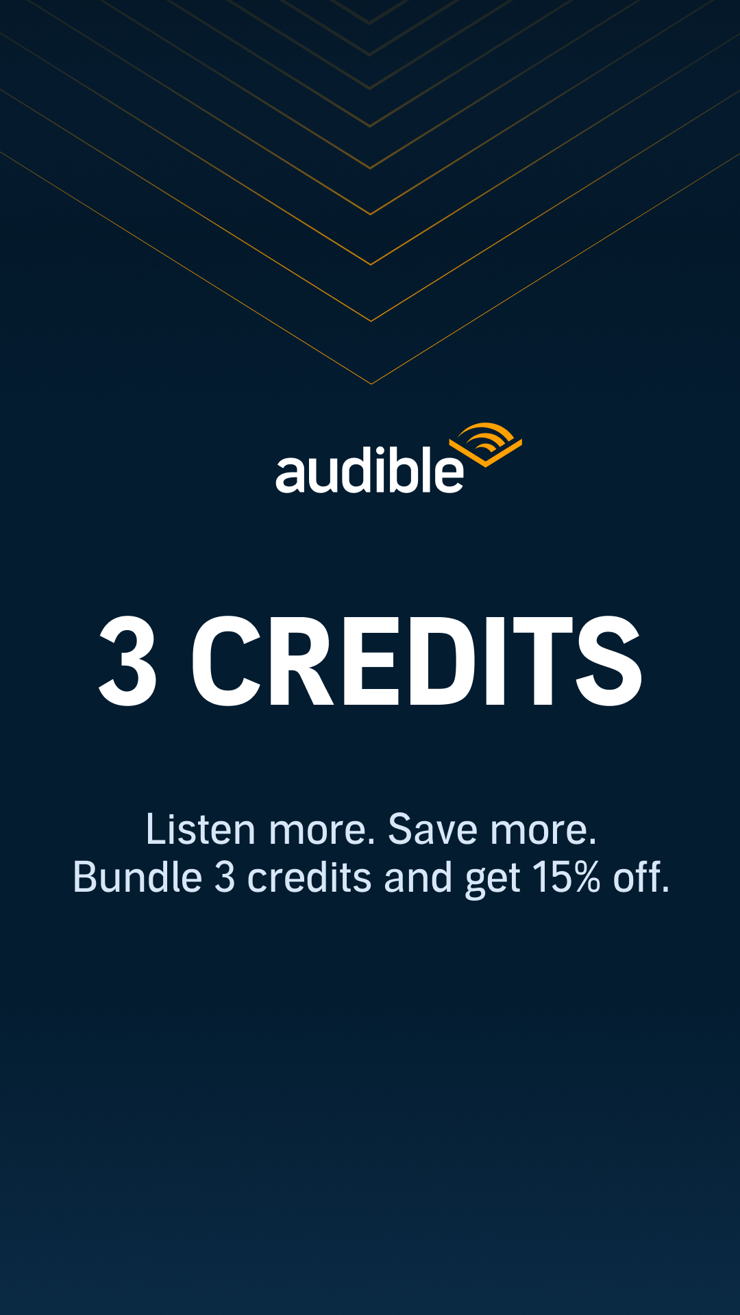 Audible Facebook ad