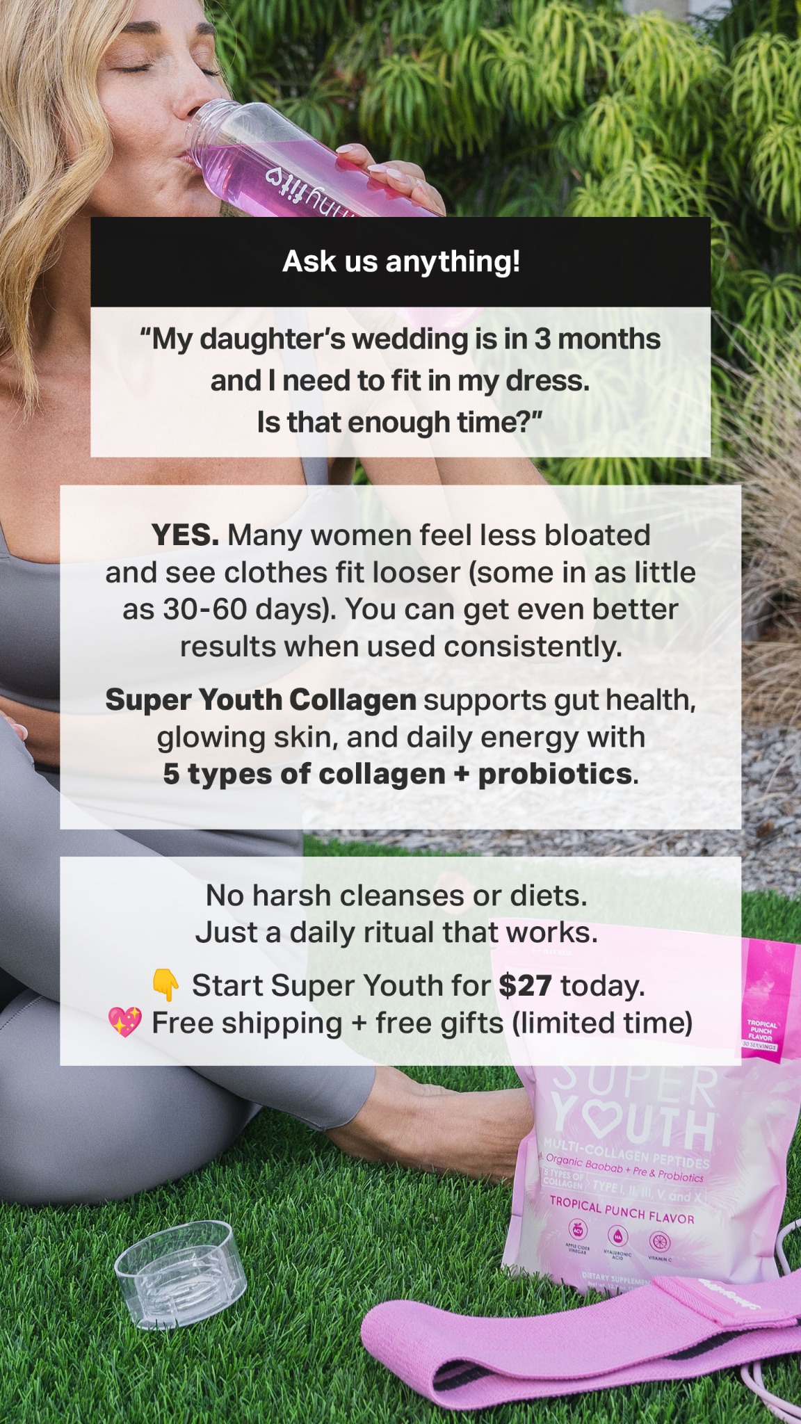 SkinnyFit Facebook ad