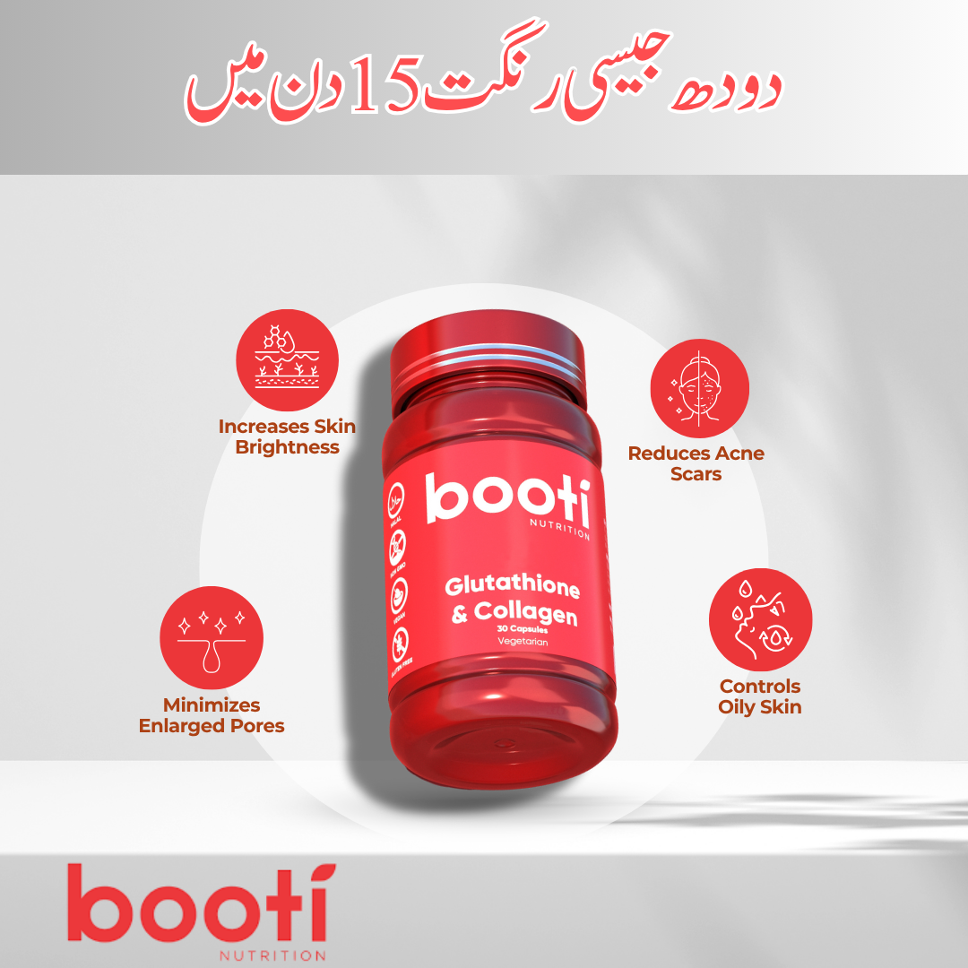 Vitamins From Booti Facebook ad: Glutathione Capsule | Flat 50% Off