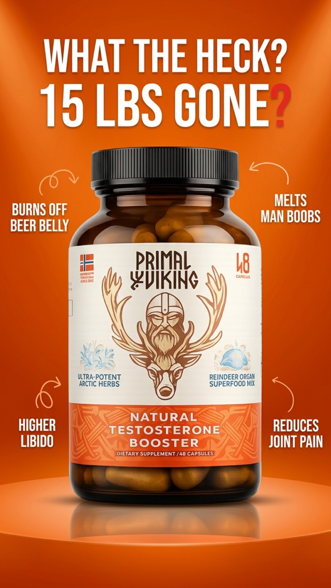 Primal Viking Facebook ad