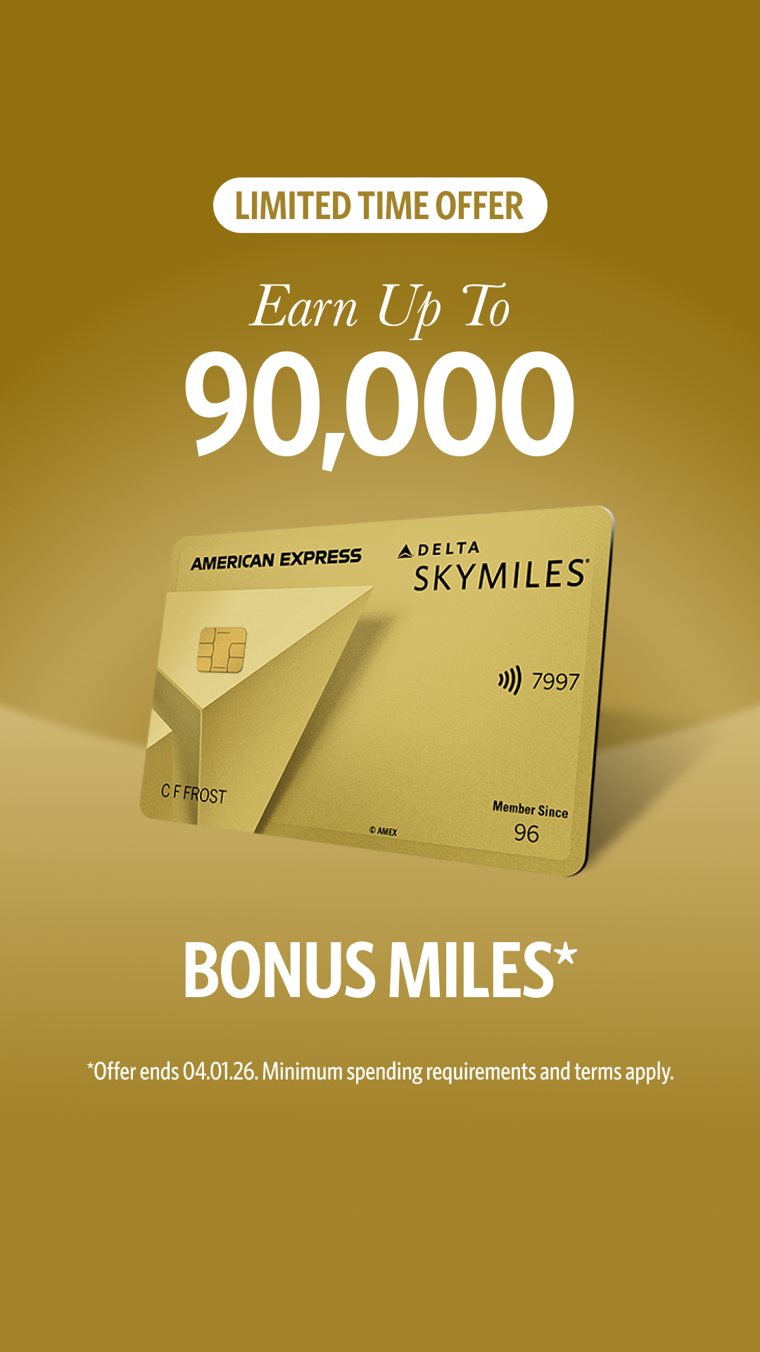 Delta Air Lines Facebook ad