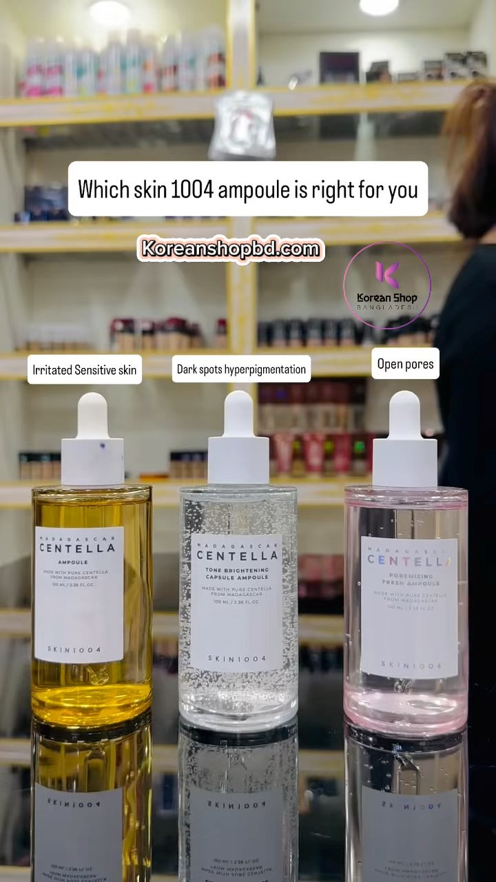 Korean Shop Bangladesh Facebook ad: Skin1004 ampoule