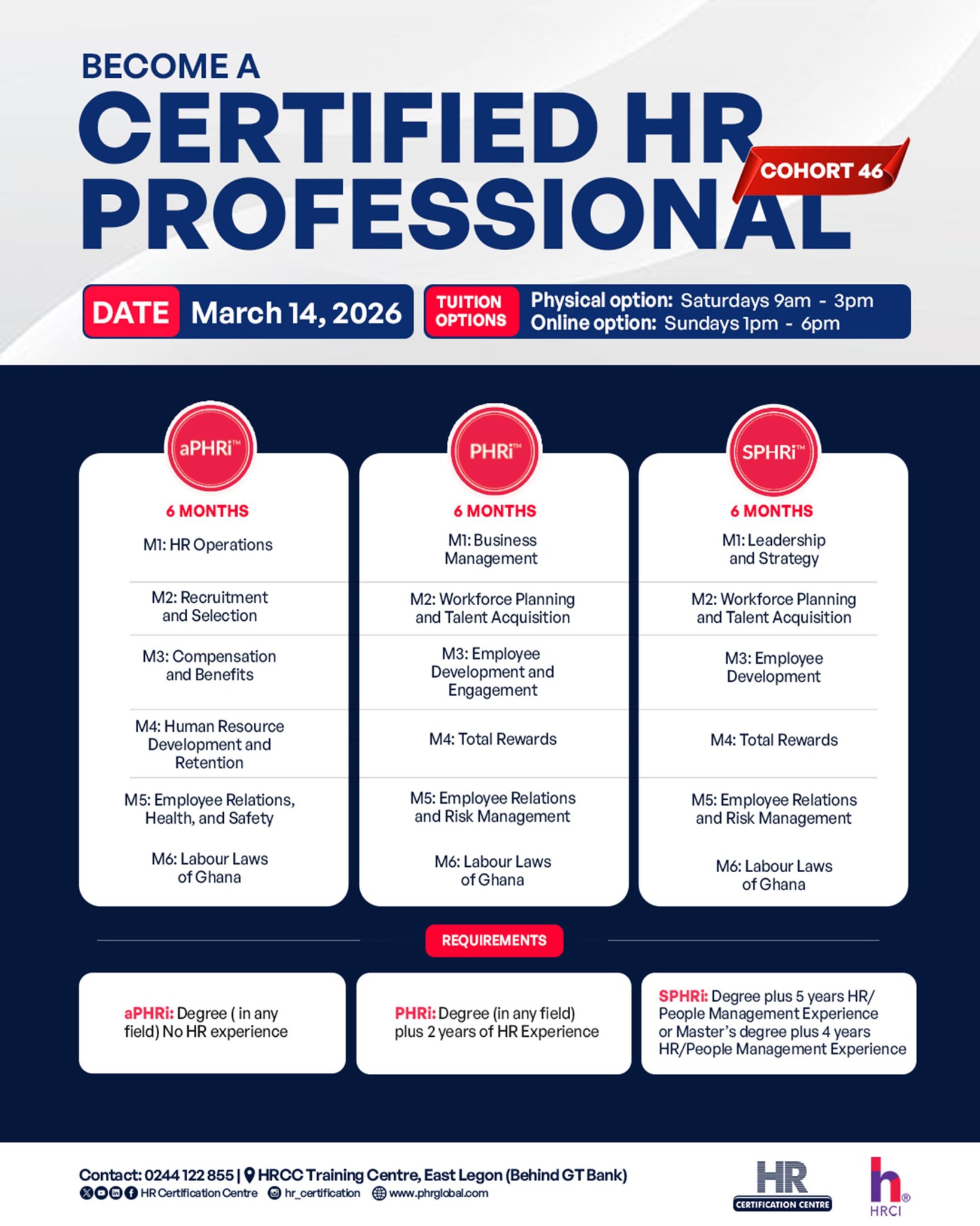 HR Certification Centre Facebook ad from Jan 10, 2026