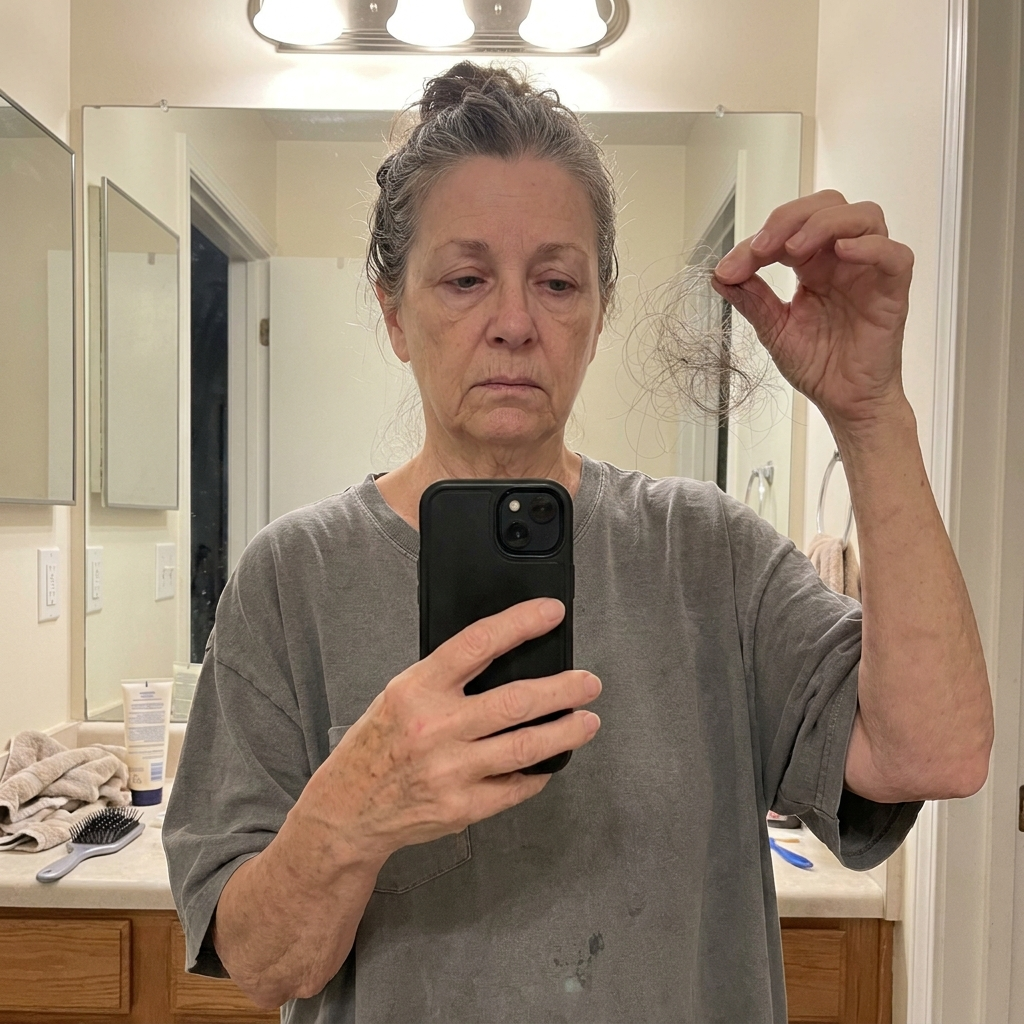 Jessica Miller Facebook ad: GLP-1 Hair Loss