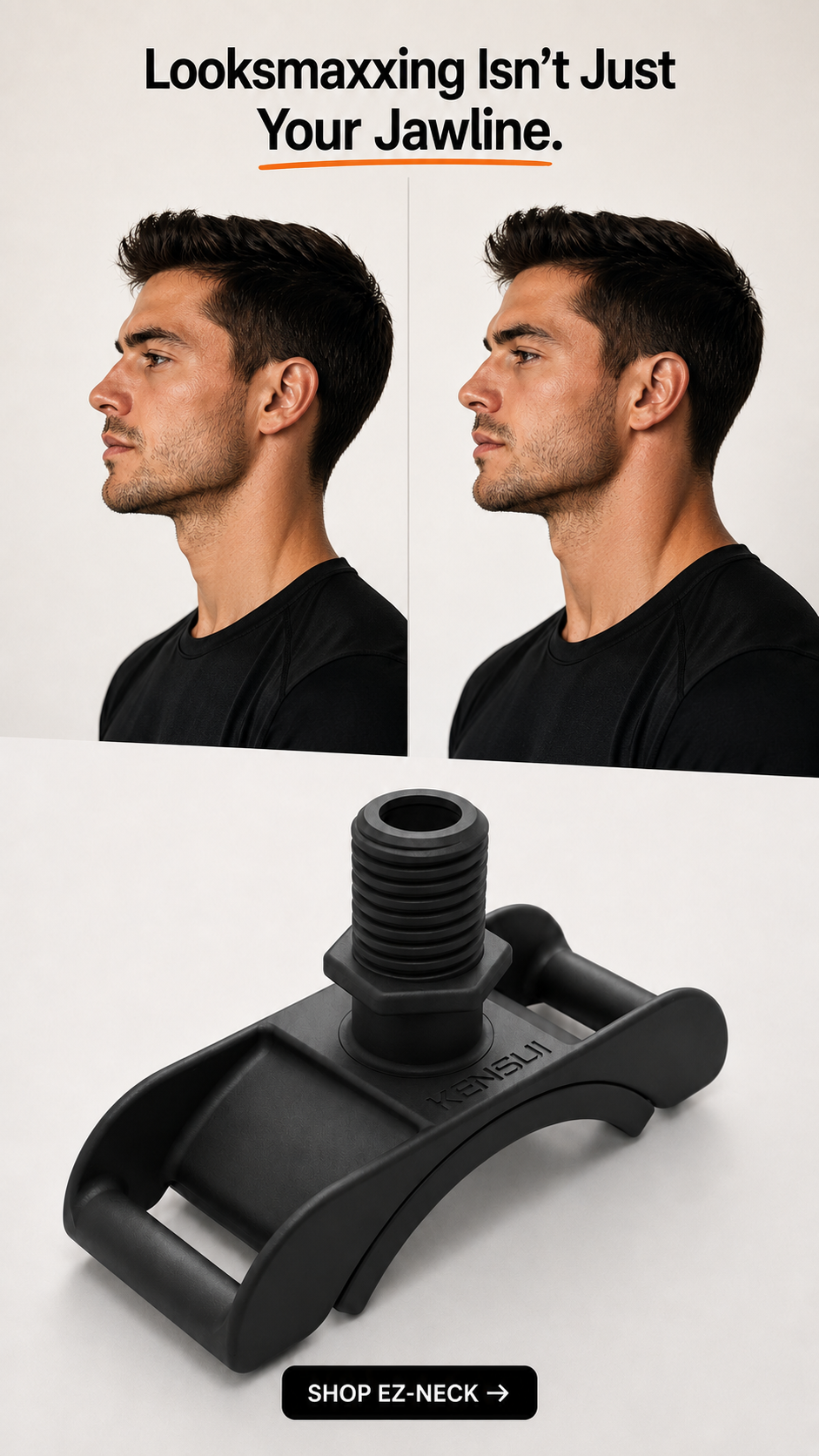 Kensui Fitness Facebook ad: Looksmaxxing Isn't Just Your Jawline