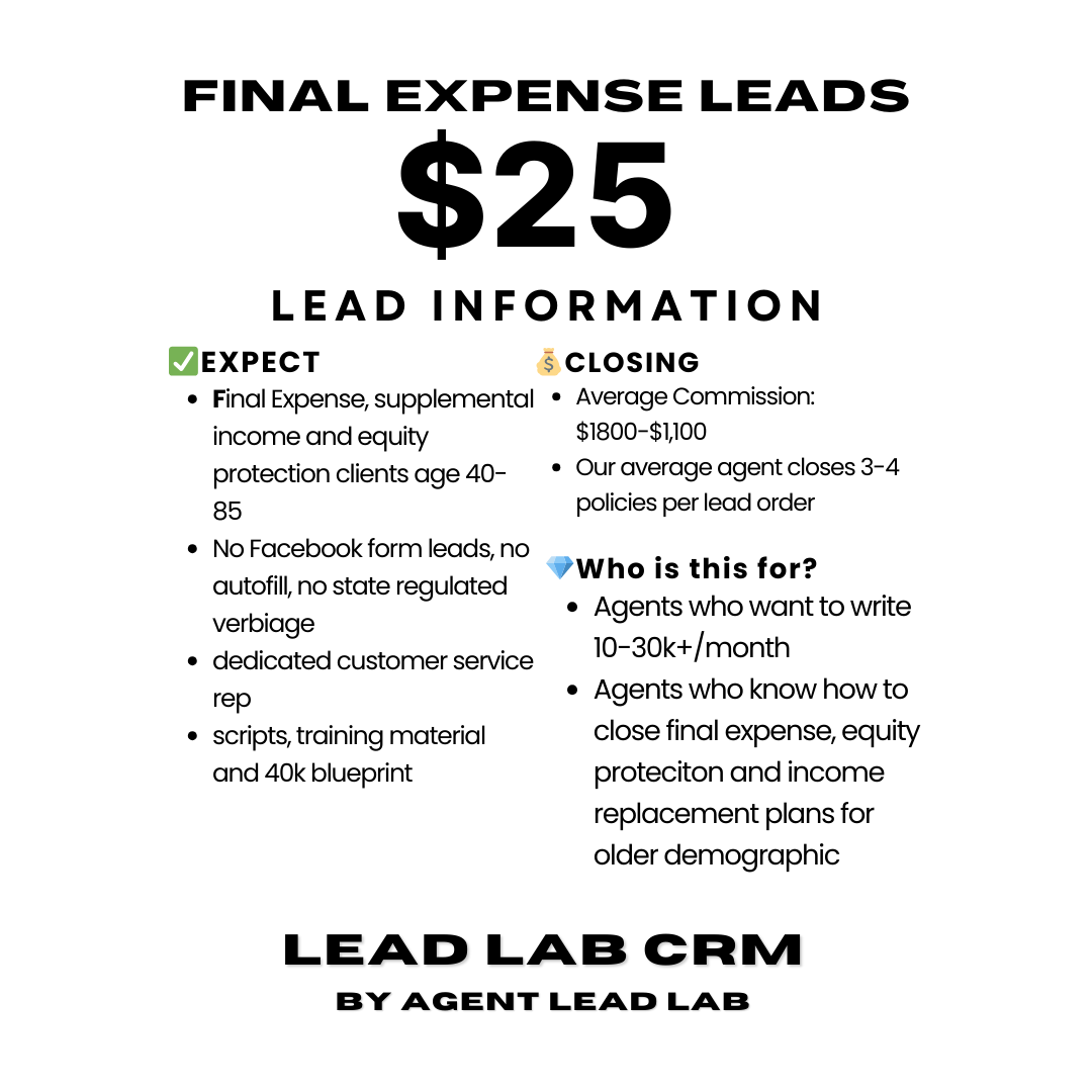 Lead Lab CRM Facebook ad
