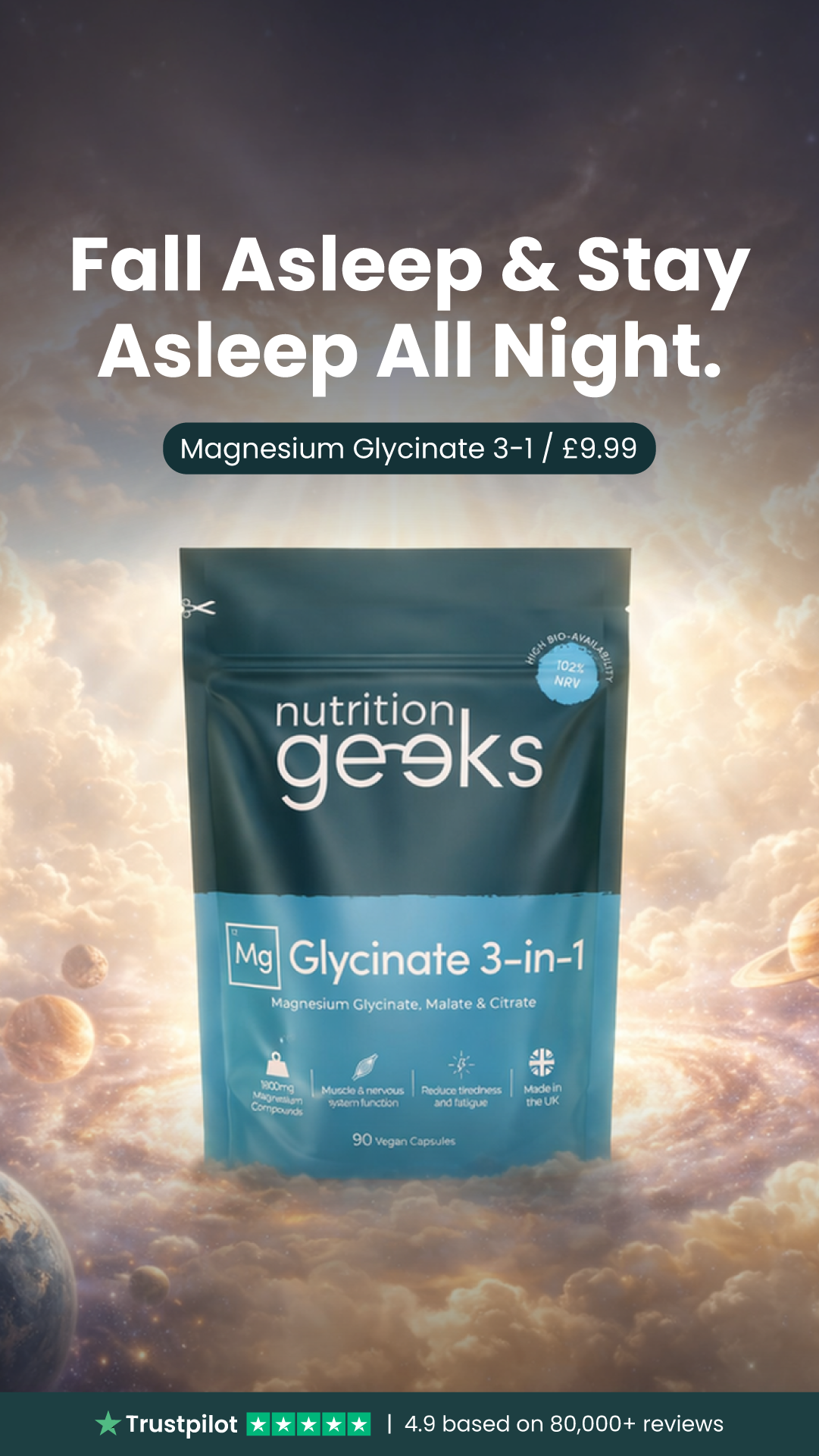 Nutrition Geeks Facebook ad