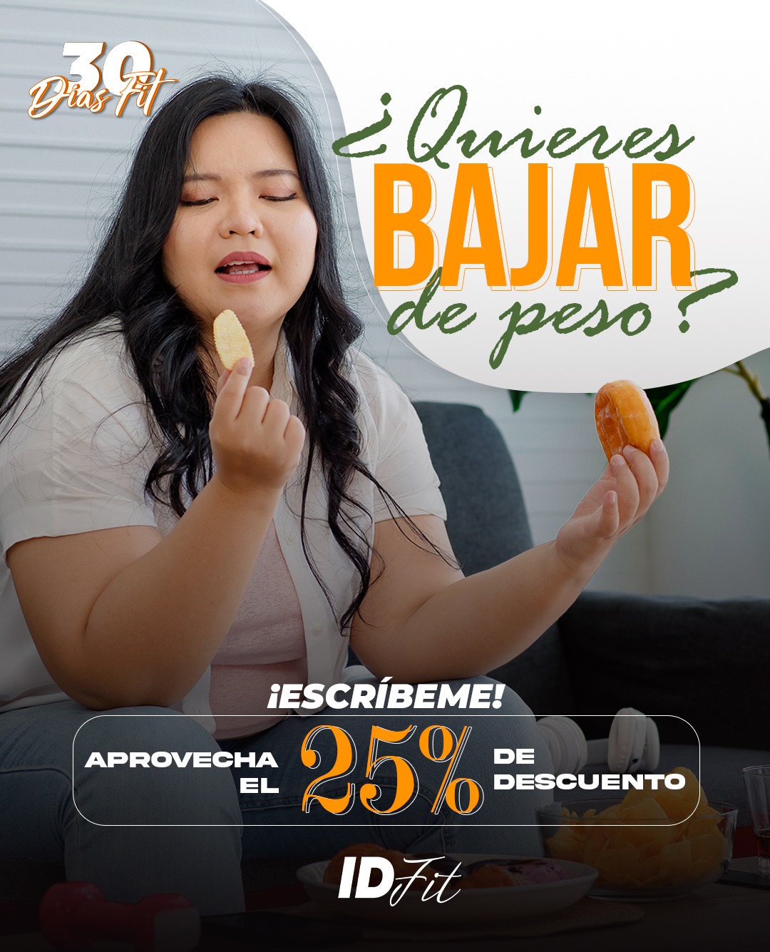 ID Fit Health RD Facebook ad: ¡Logra tu peso ideal este 2026! (25% OFF)