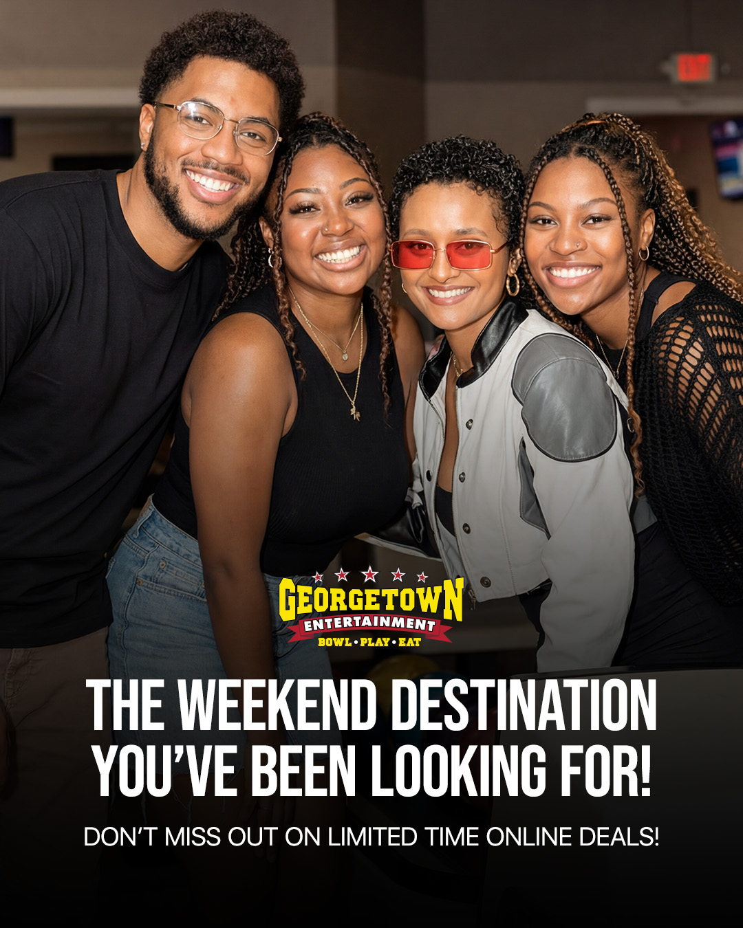 Georgetown Entertainment Facebook ad from Mar 11, 2026