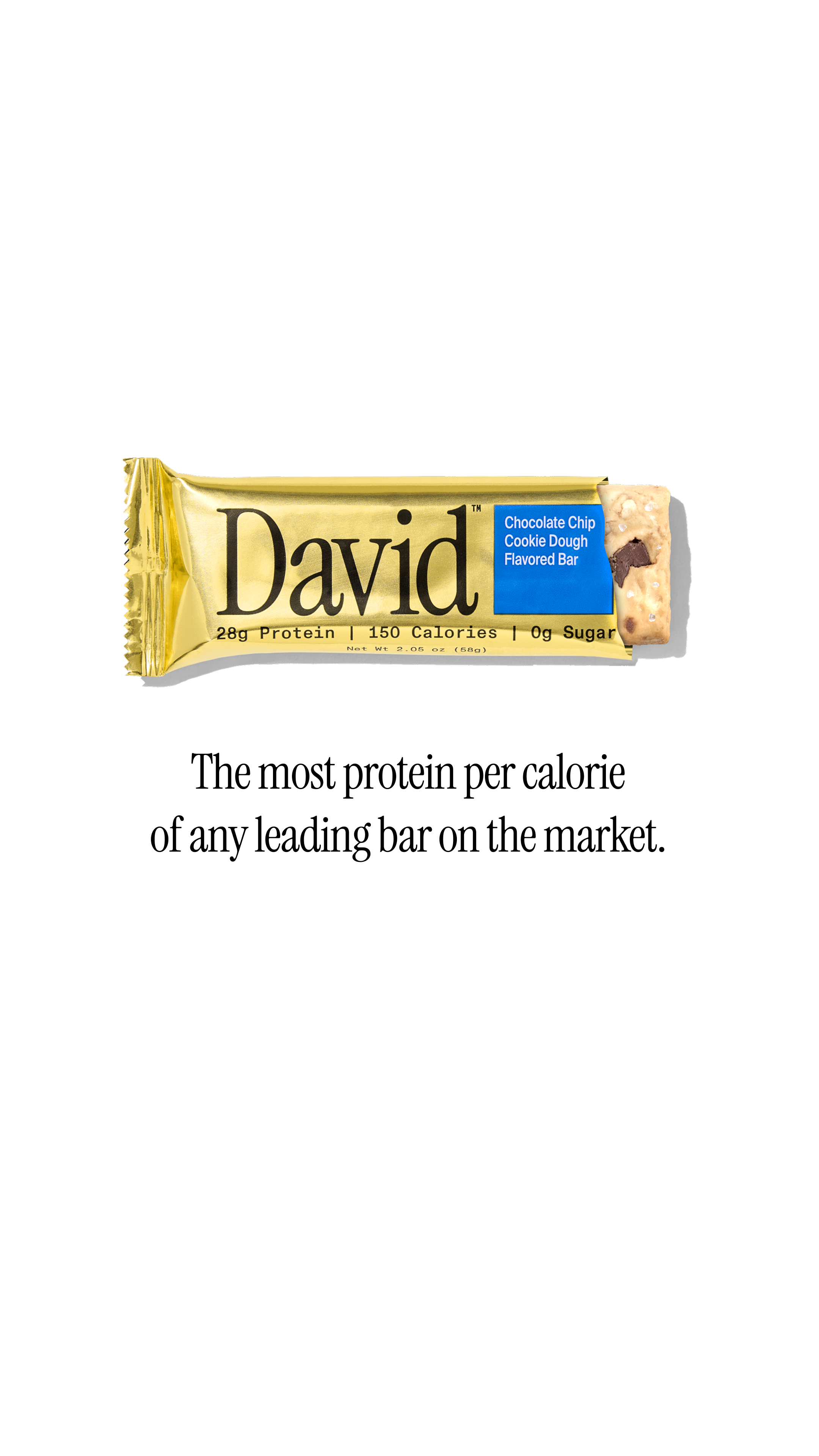 David Protein Facebook ad