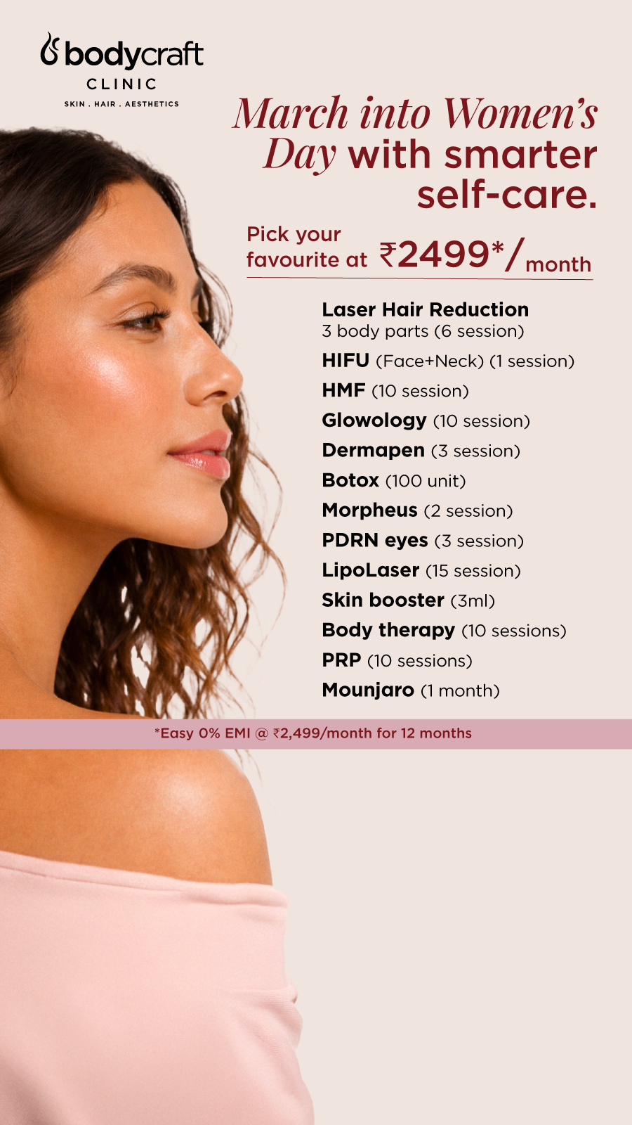 Bodycraft Clinic Facebook ad