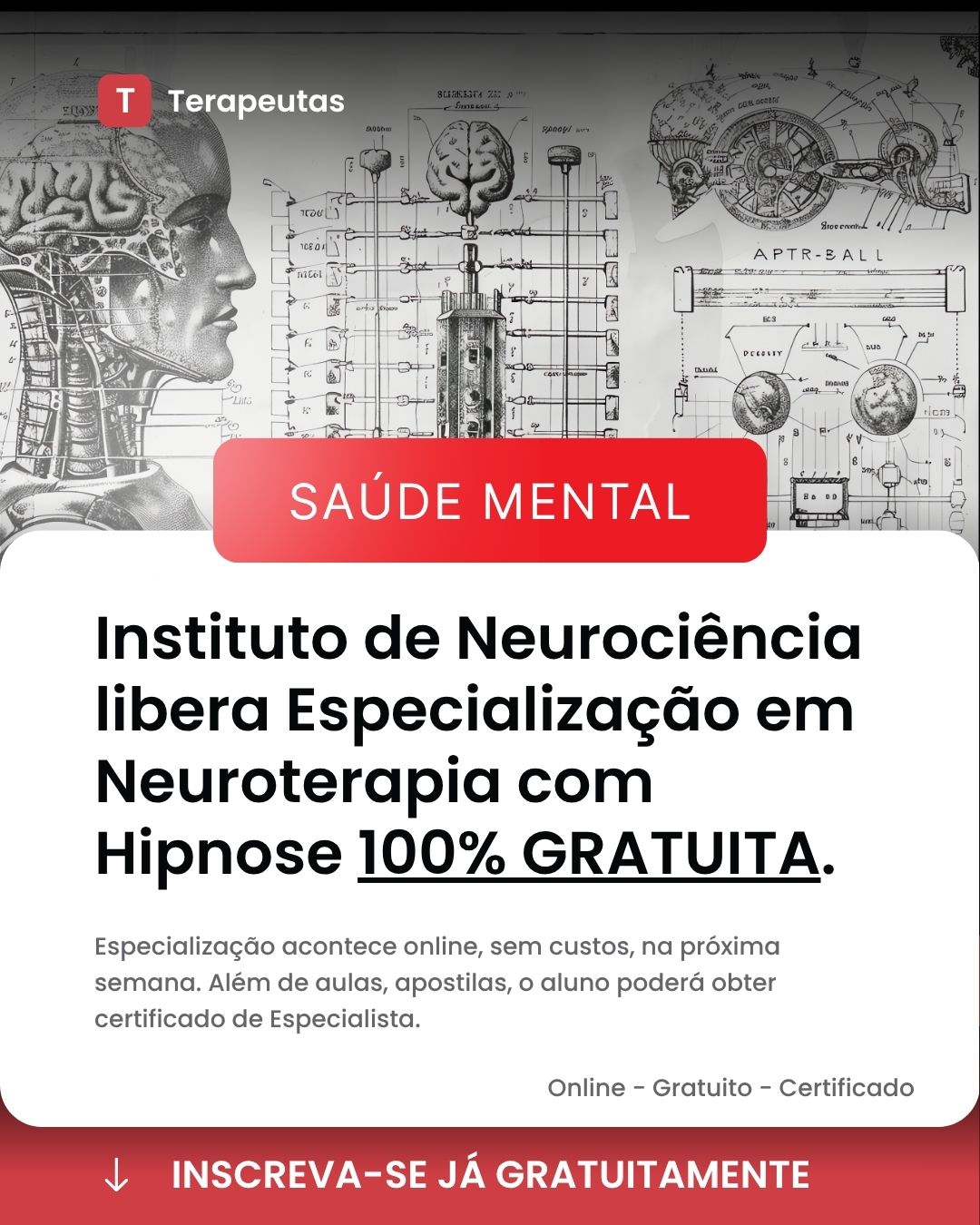 ThiagoPorto Facebook ad: Domine a Terapia do Futuro