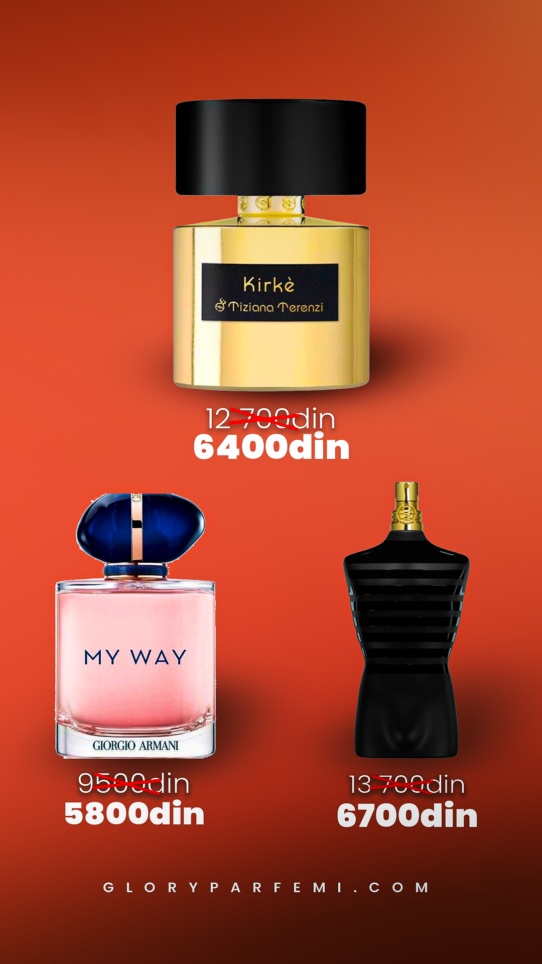 Glory Parfemi Facebook ad