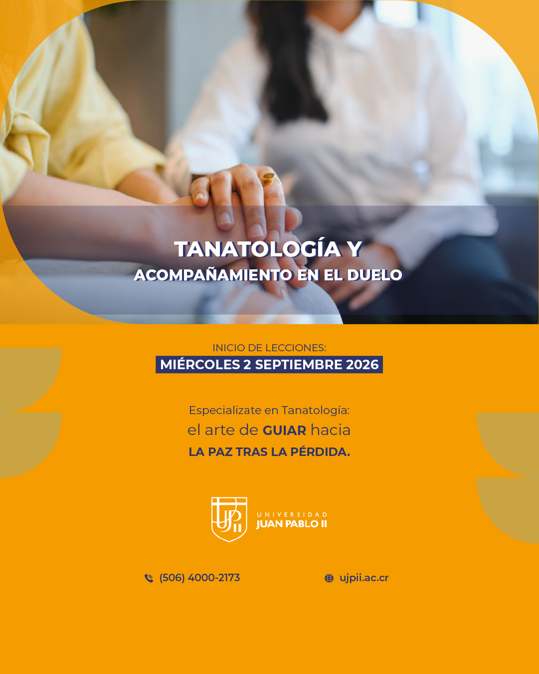 Universidad Juan Pablo II Facebook ad from Jul 7, 2026