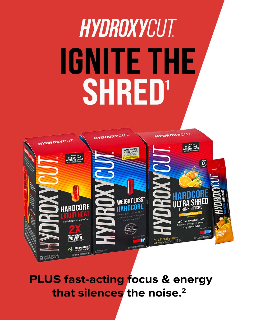 Hydroxycut Facebook ad