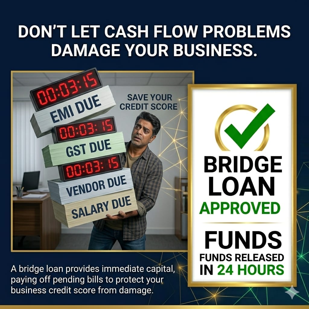 National Finance Corporation Facebook ad: Unsecured Bridge Loan in Less Than 24 Hrs