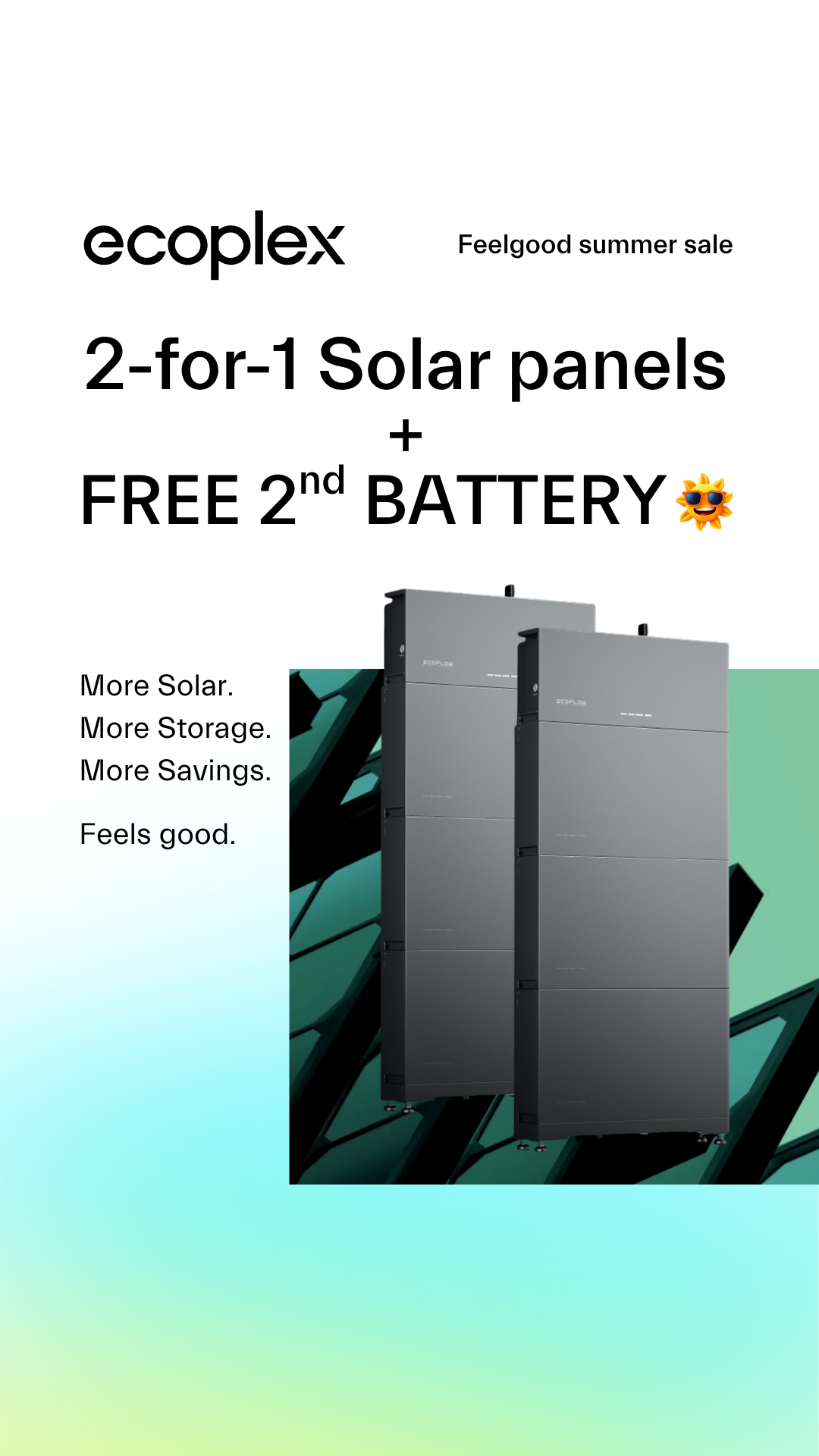 Ecoplex Energy Facebook ad from Jul 1, 2026