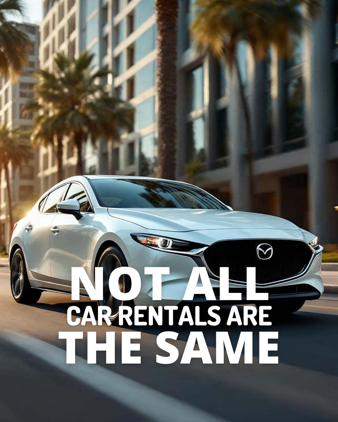 Hola Car Rentals USA Facebook ad