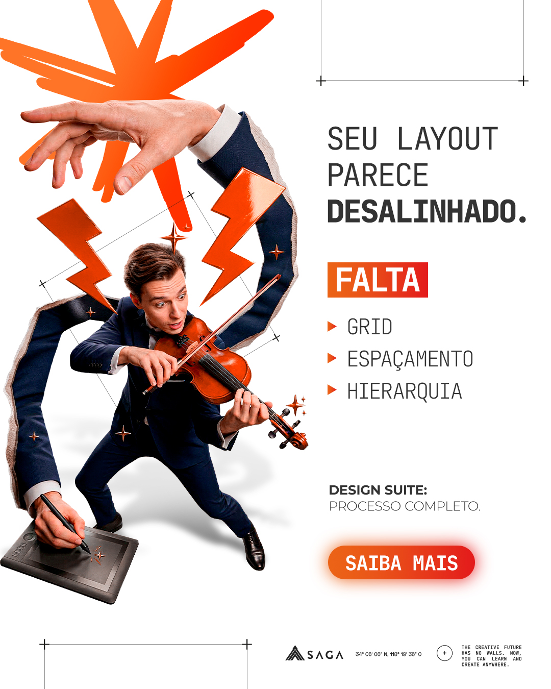 Escola Saga Facebook ad