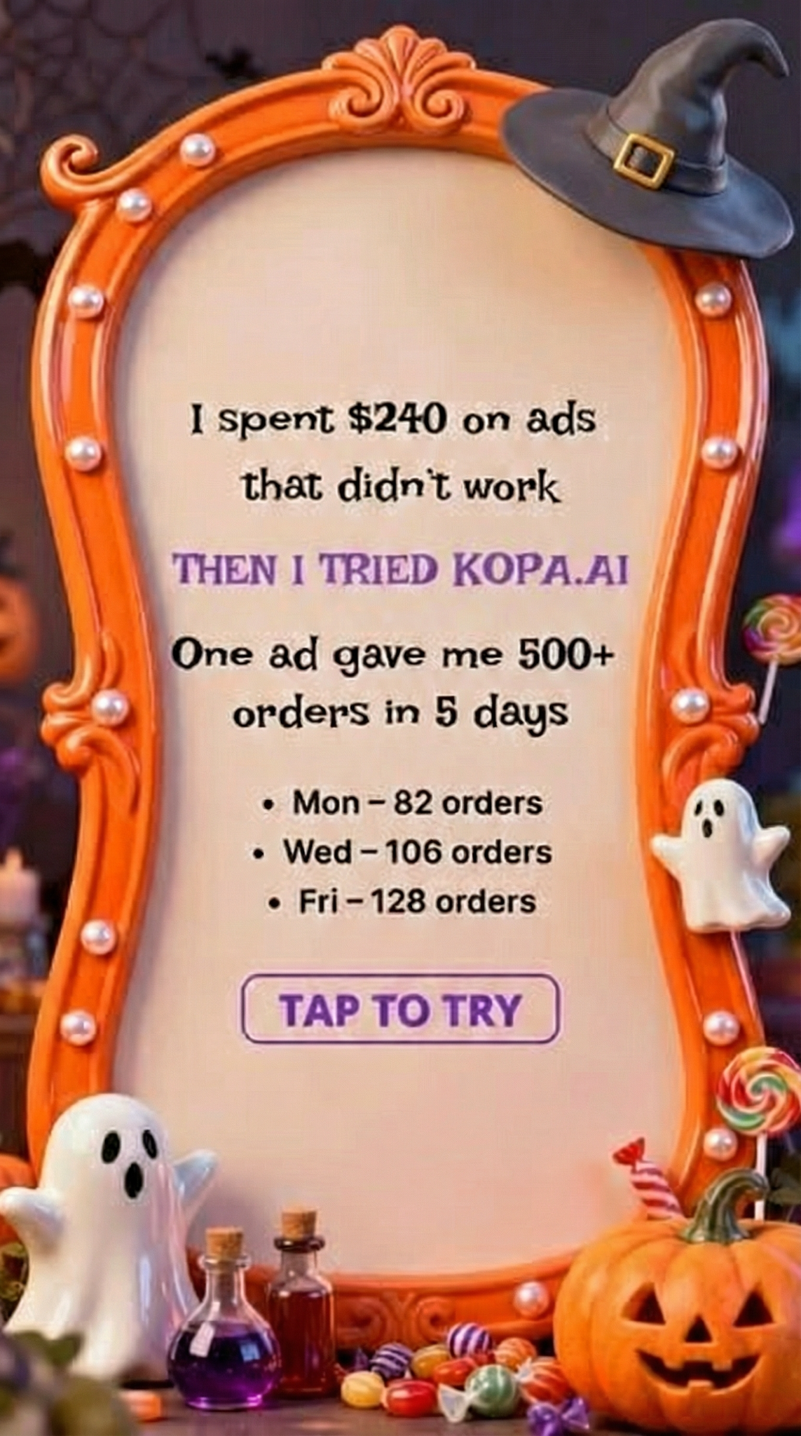 kopa.ai Facebook ad