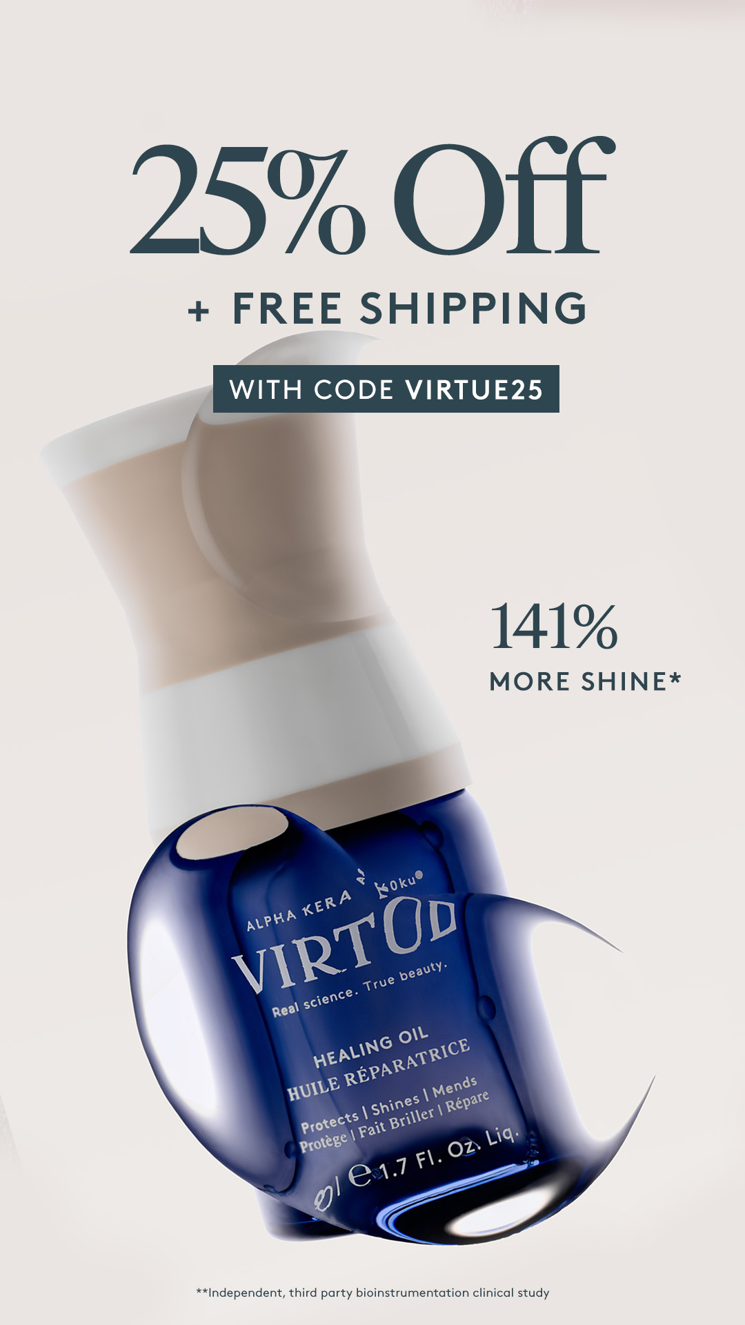 Virtue Labs Facebook ad