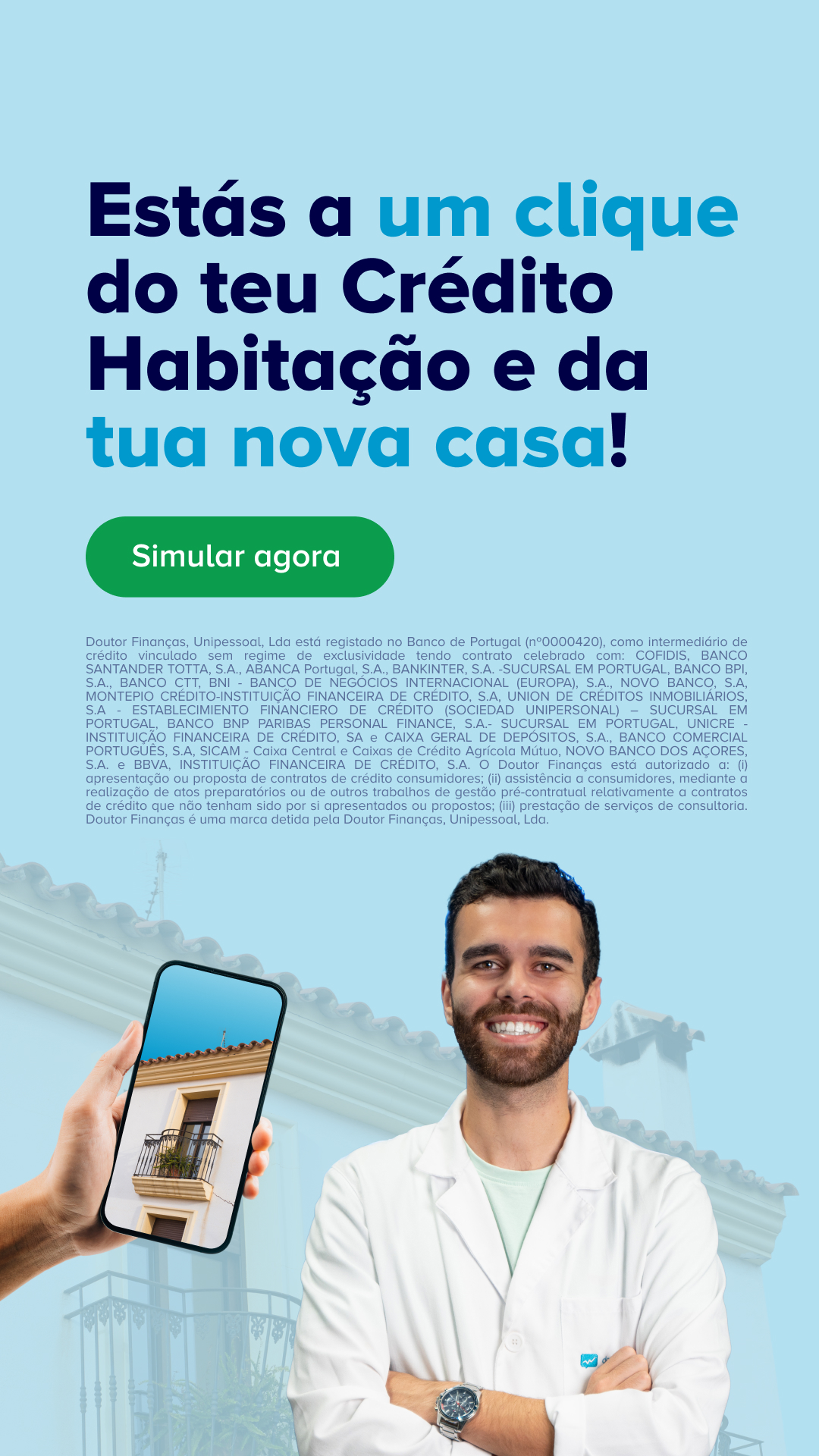 Doutor Finanças Facebook ad