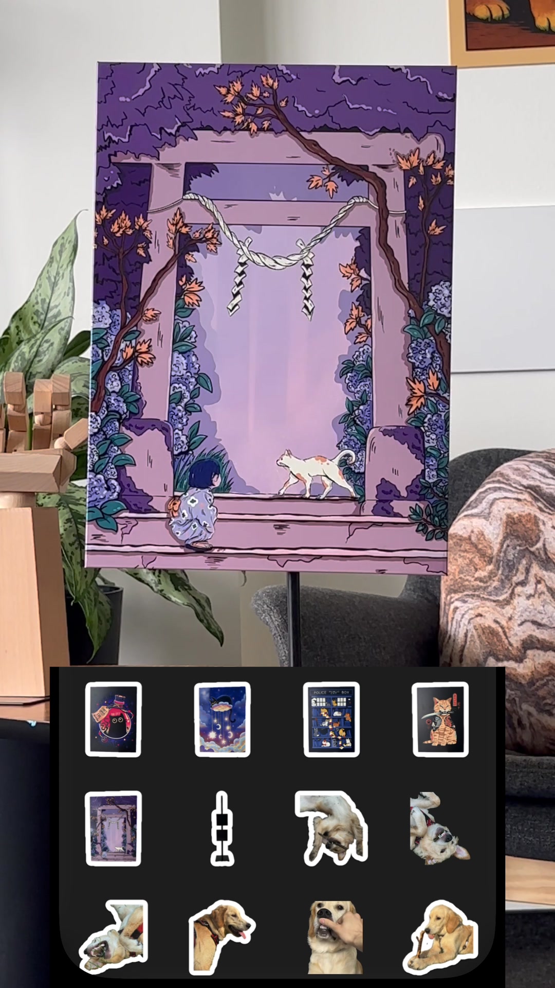 Displate Facebook ad: Metal Posters