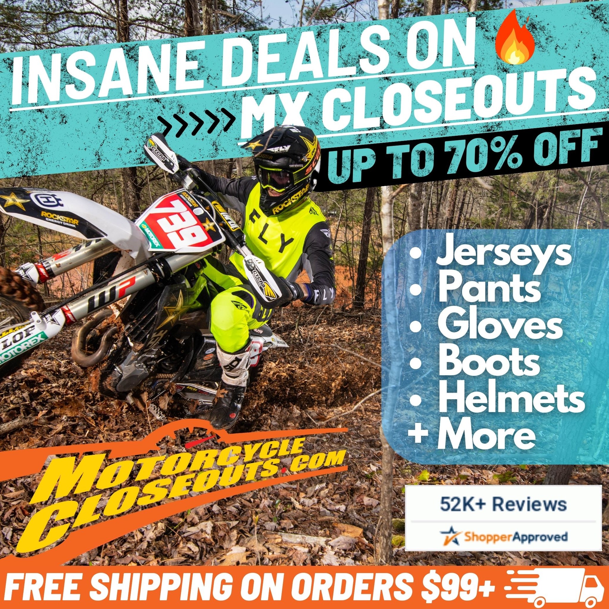 MotorcycleCloseouts Facebook ad