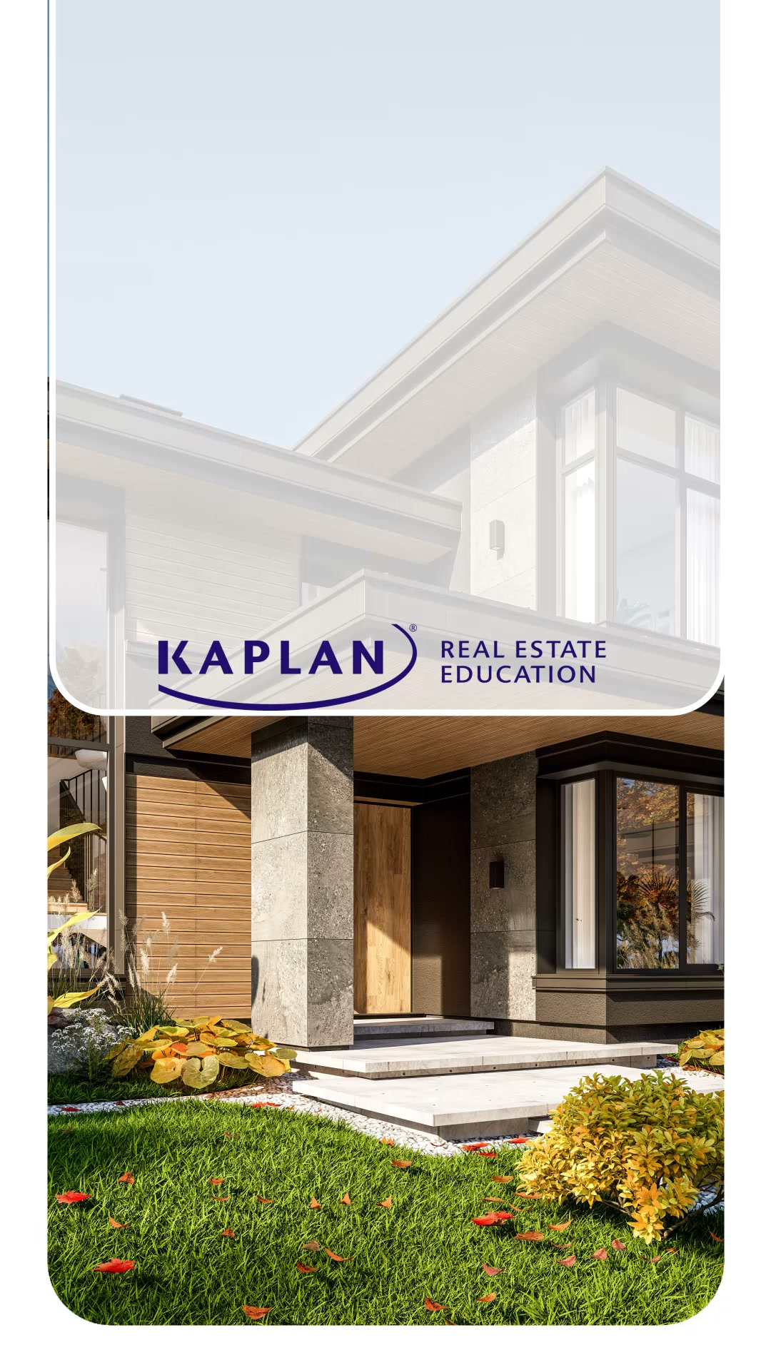 Kaplan Real Estate Education Facebook ad from Aug 21, 2026