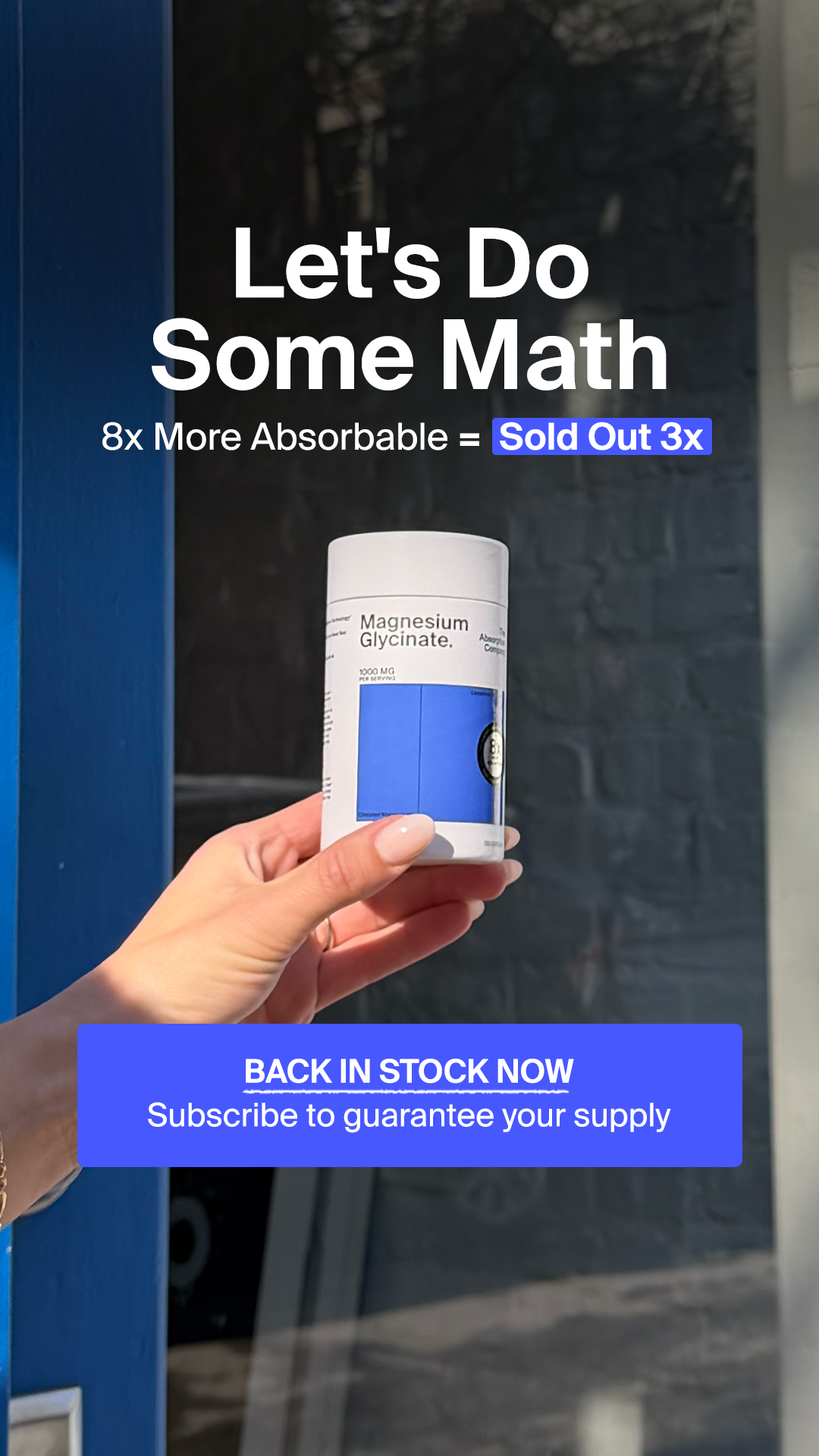 The Absorption Company Facebook ad