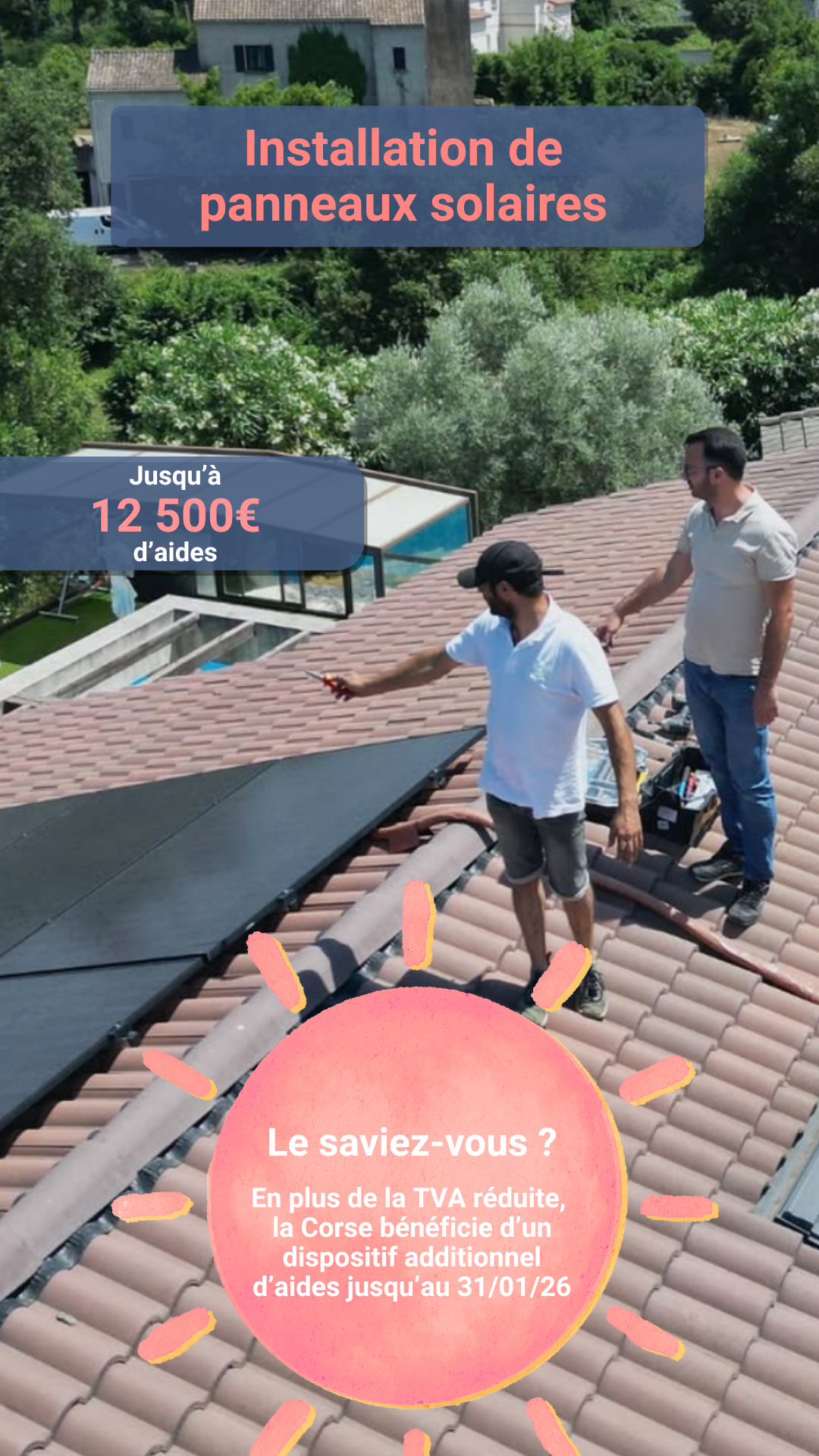 Mas Energy Corse Facebook ad from Mar 26, 2026