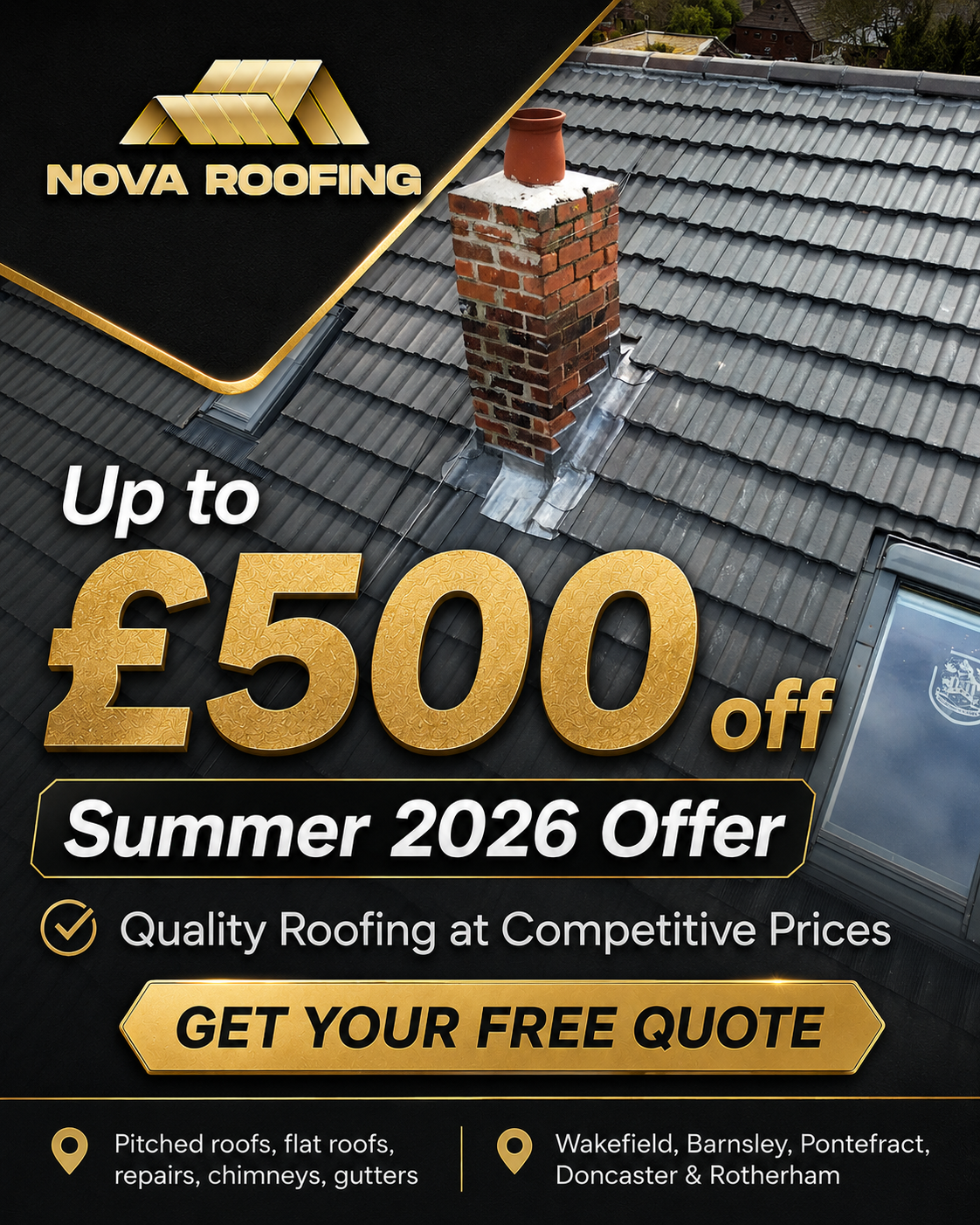 Nova Roofing Facebook ad